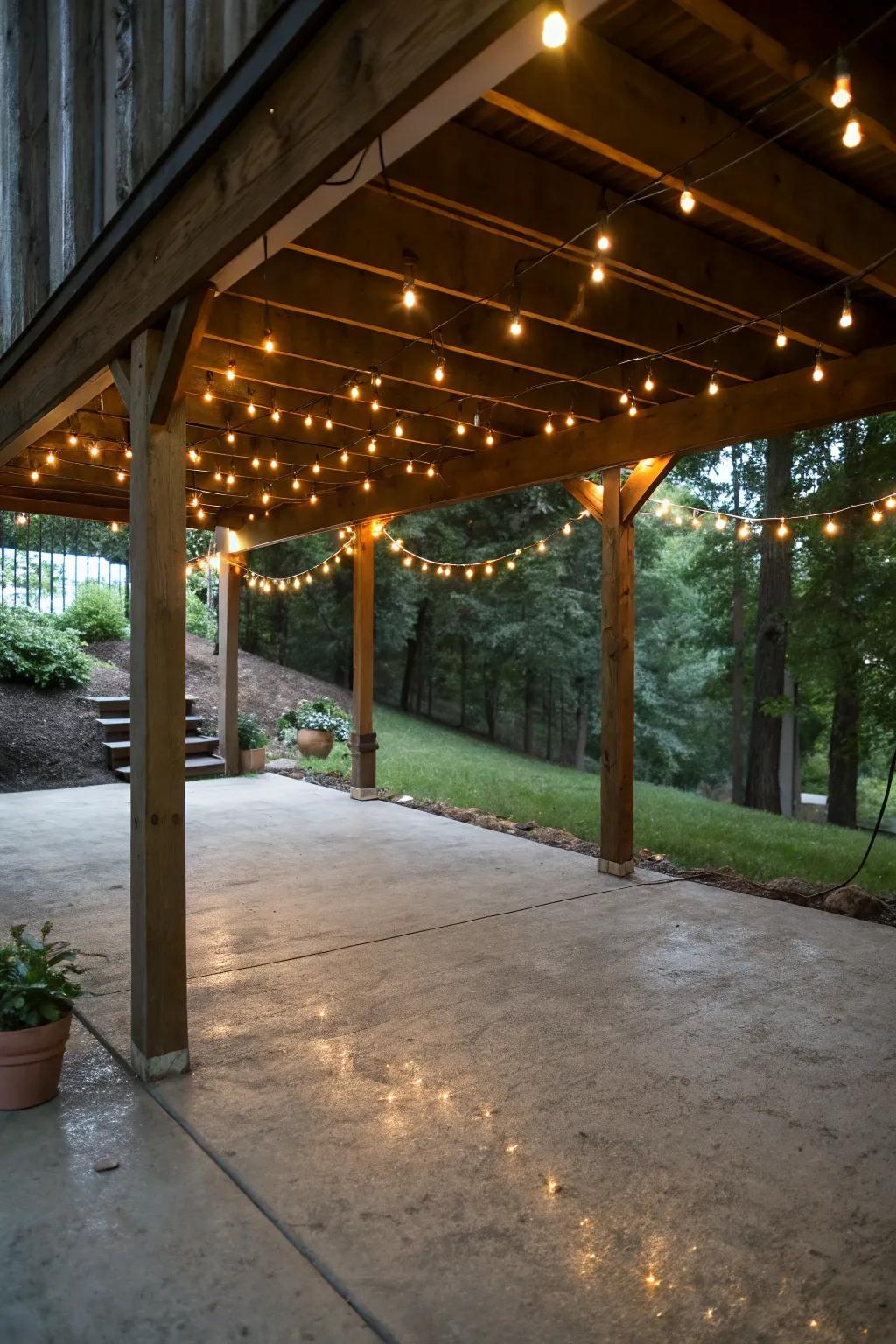 Add magic to your space with beautiful lighting.