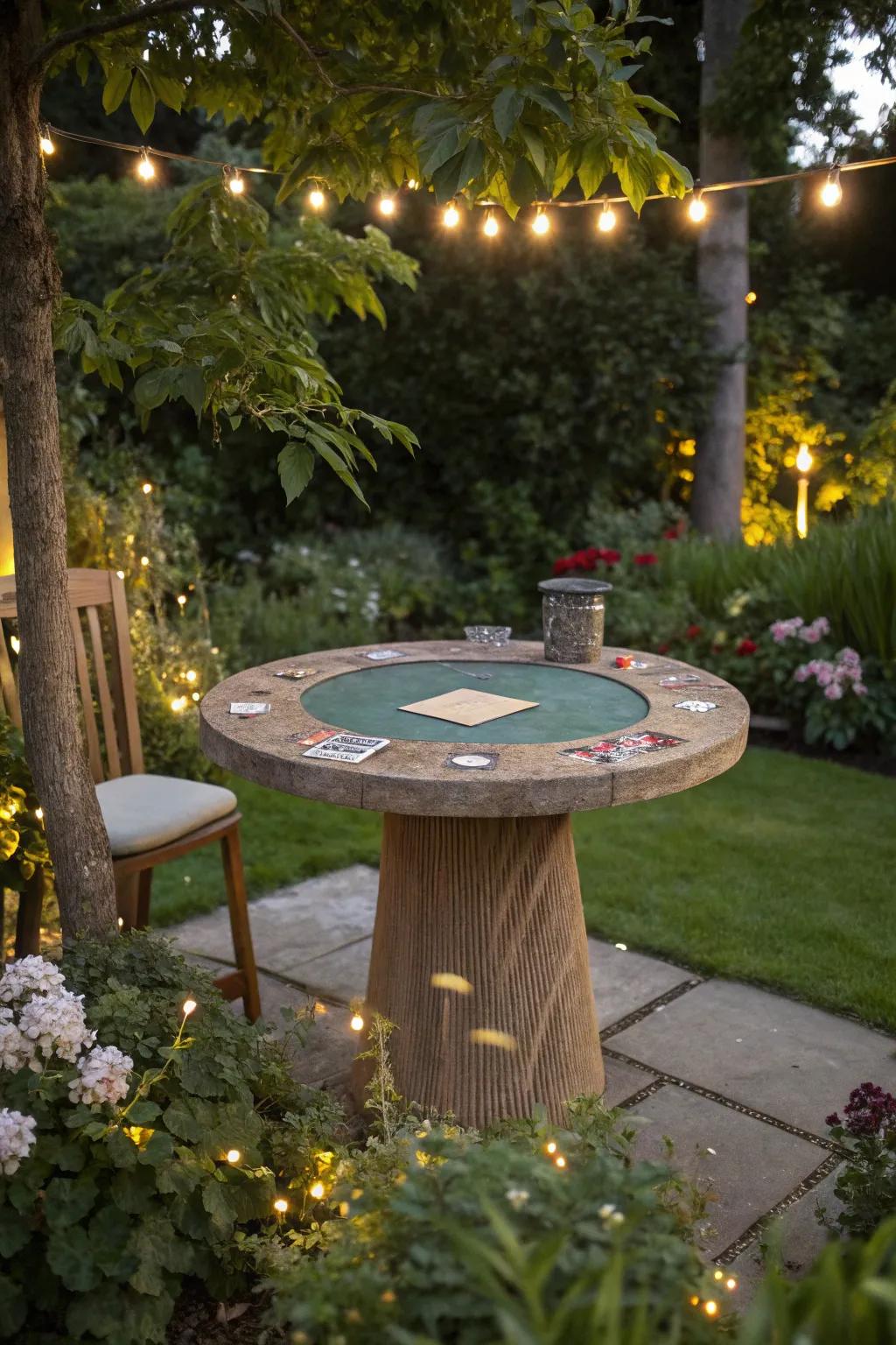 Go green with an eco-friendly poker table option.