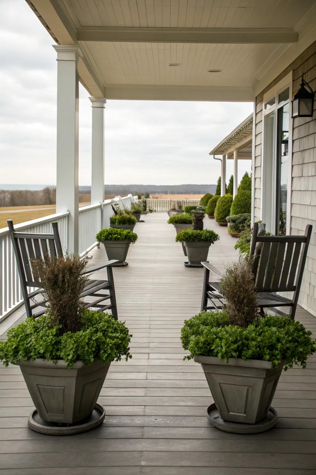 Symmetrical arrangements provide visual balance and harmony.