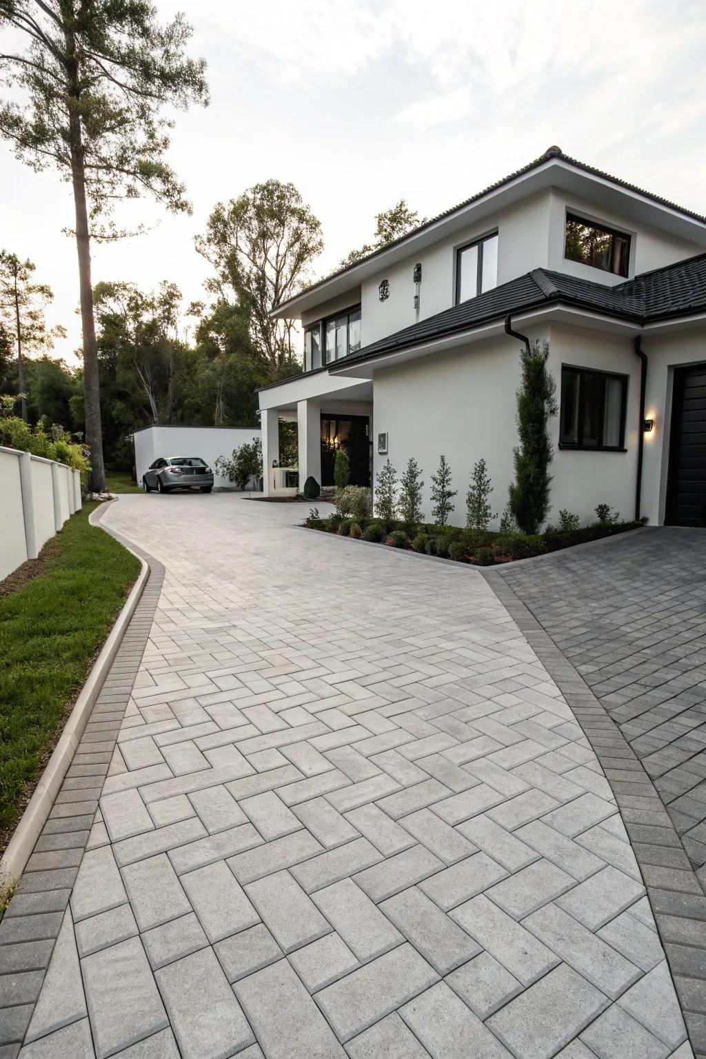 Monochrome designs offer sleek, modern simplicity.