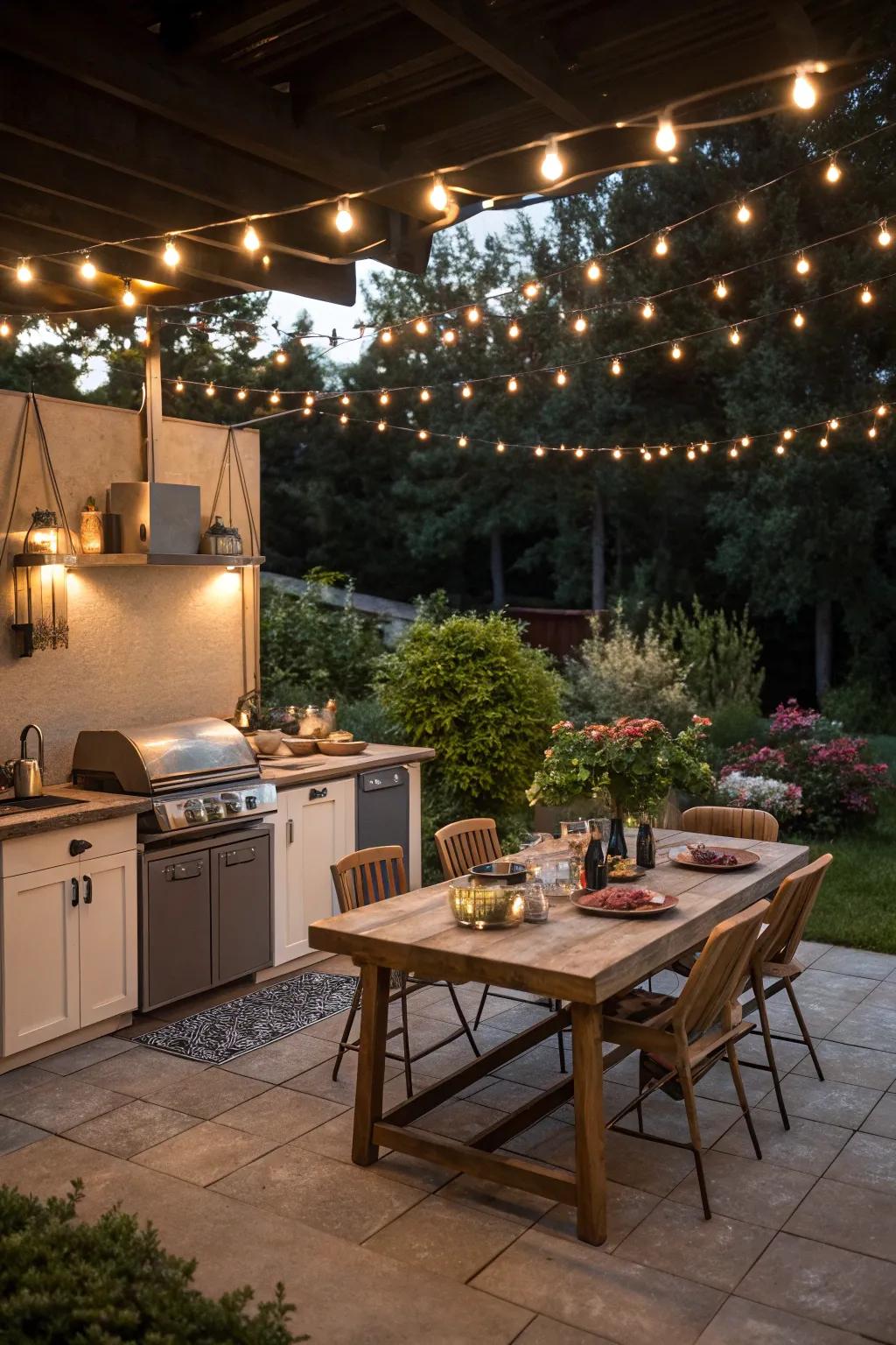 Illuminate your evenings with the perfect ambient lighting.