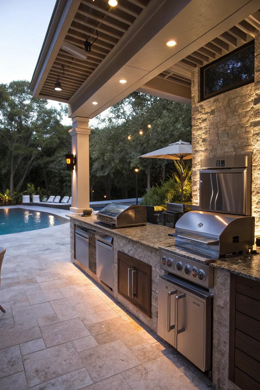 Create a full-sensory experience with sound and lighting.