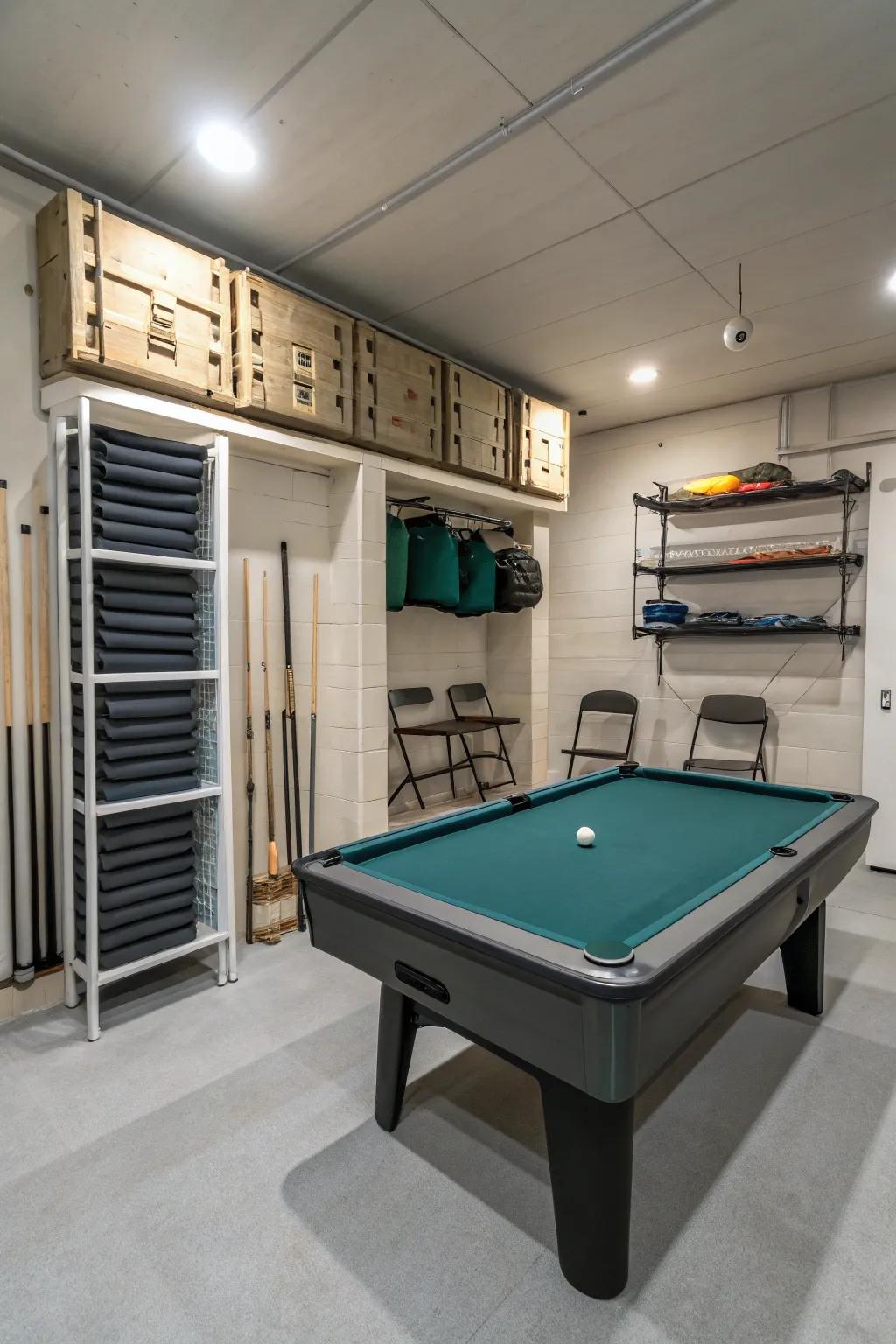 Make the most of small spaces with smart storage solutions.