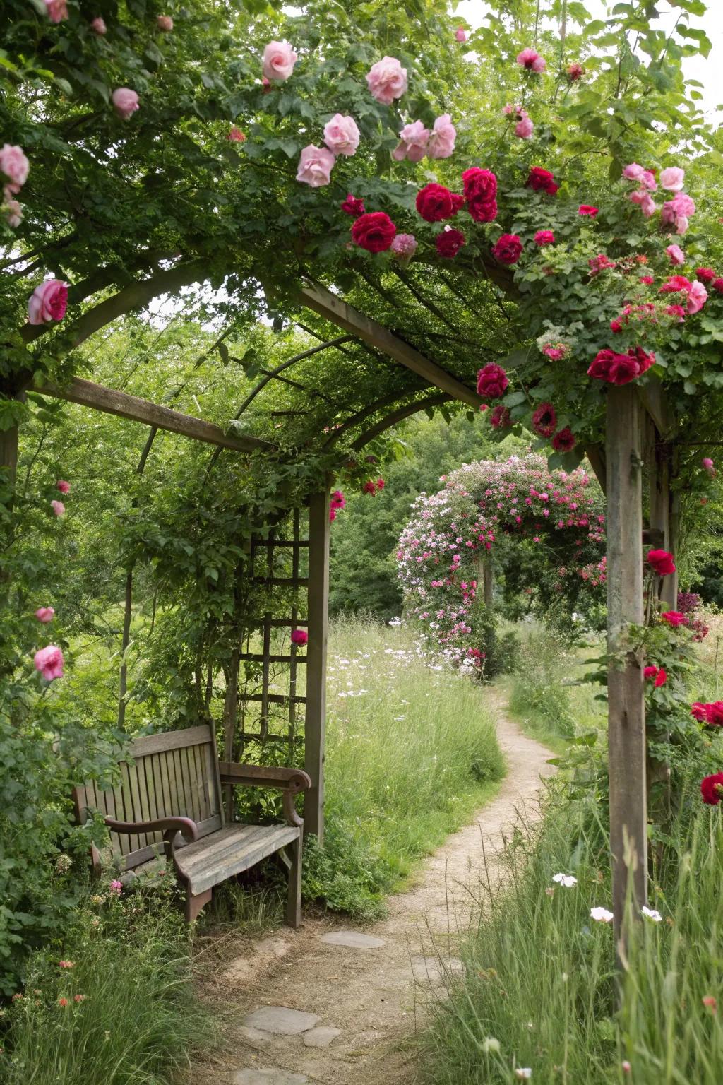 Secret gardens offer a sense of mystery and a private escape.