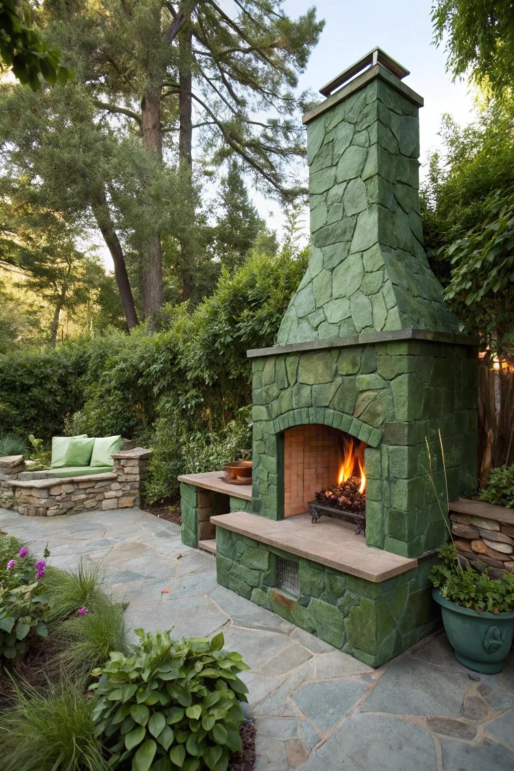 Sustainable design for eco-conscious outdoor spaces.