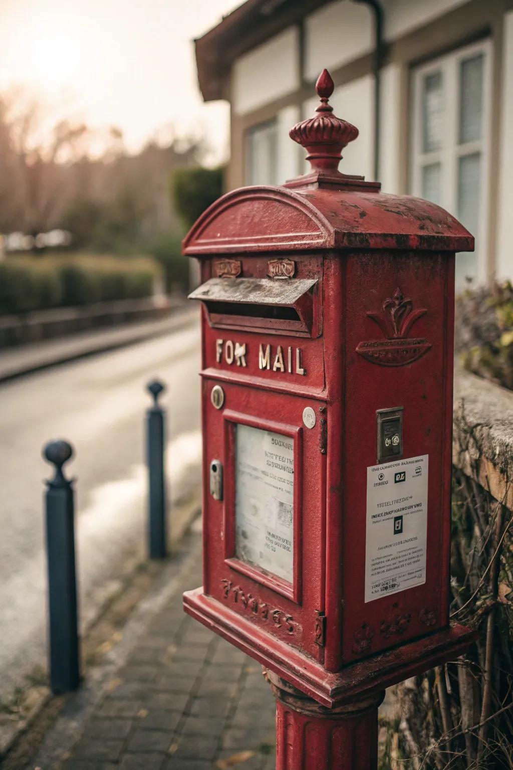 Vintage elements bring timeless elegance to your curb appeal.