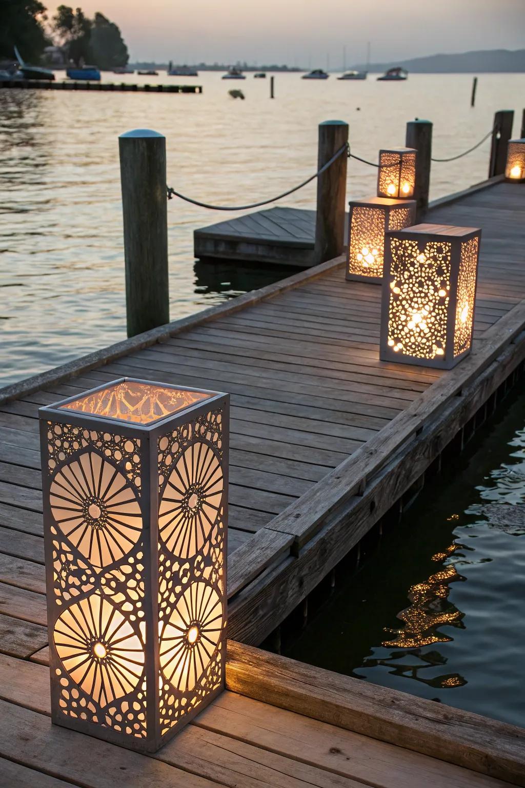 Express yourself with artistic lighting.
