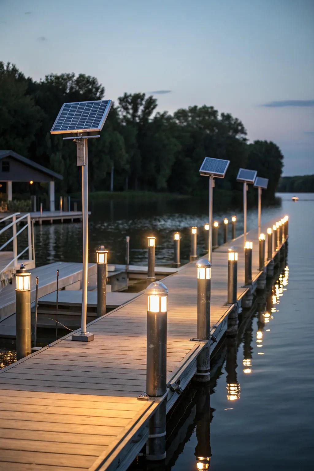 Versatility meets practicality in solar lighting.