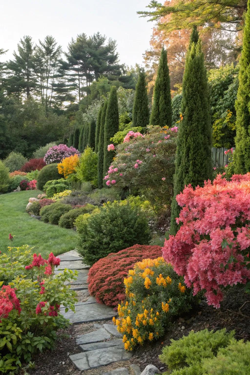 Create your own secret retreat with arborvitae enclaves.