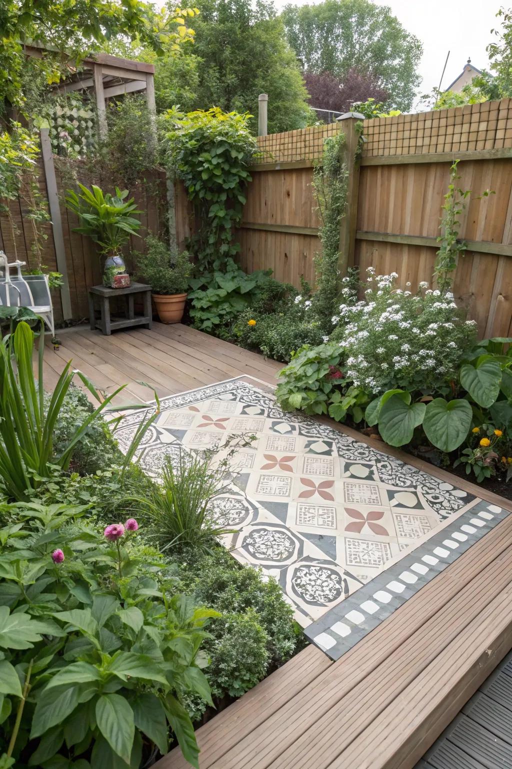Deck tiles offer an easy way to revamp your outdoor area.