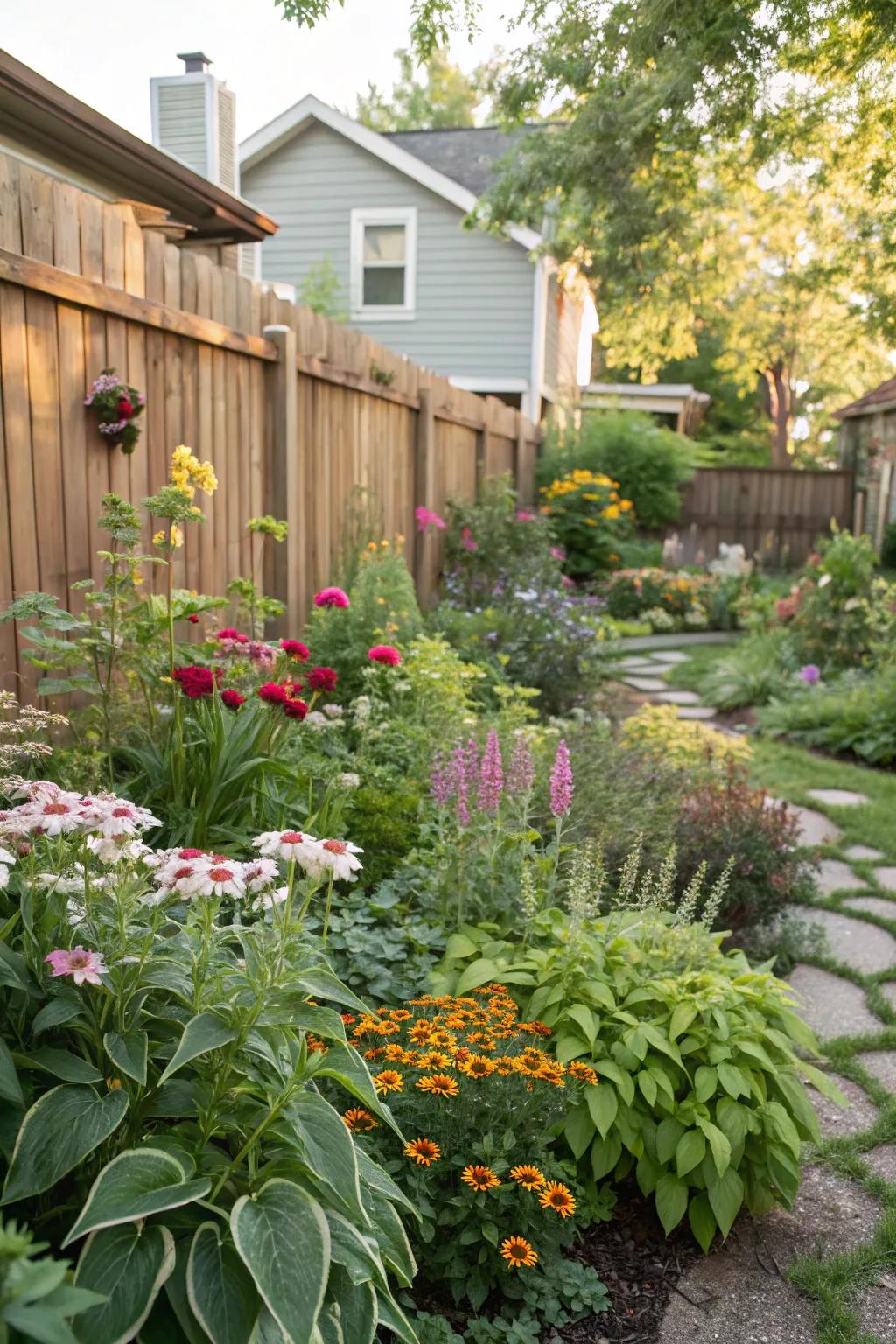 Perennial plants offering enduring beauty in a garden.