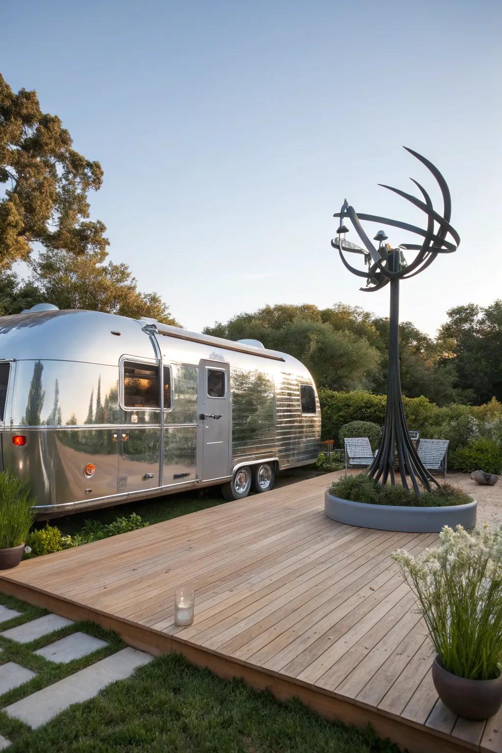 Infuse personality with artistic touches.