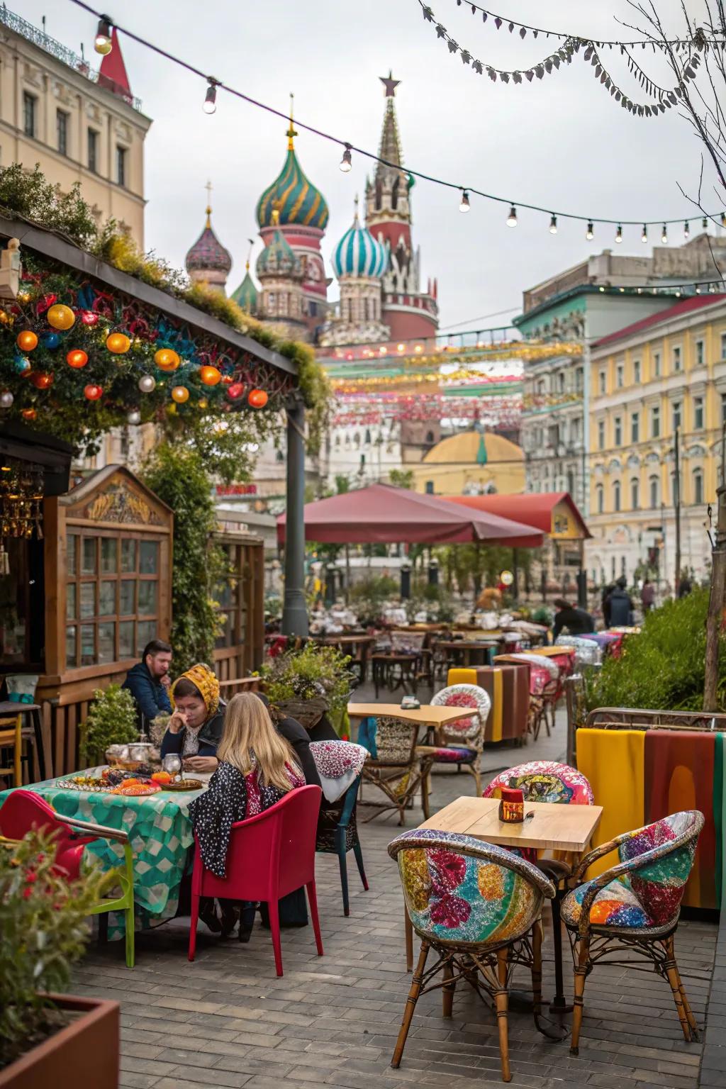 Embrace an eclectic mix for a unique atmosphere.