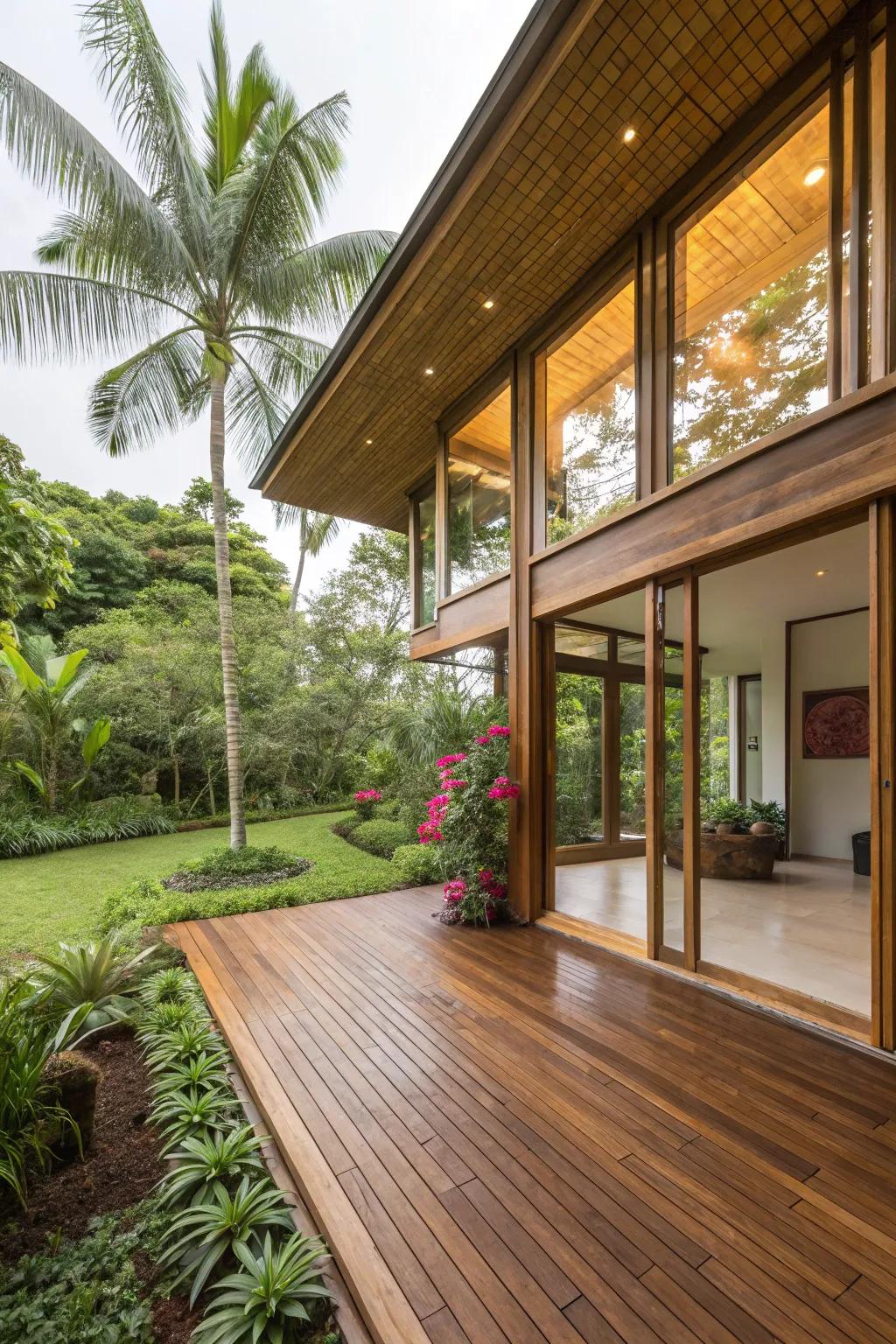 Sustainable design choices that honor the environment.