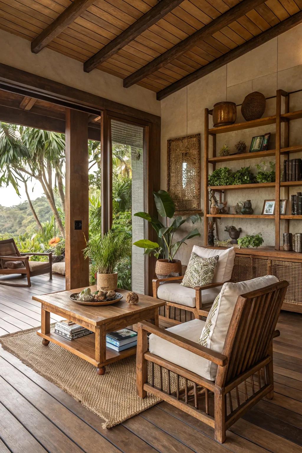 Warm, earthy tones that bring comfort and style.