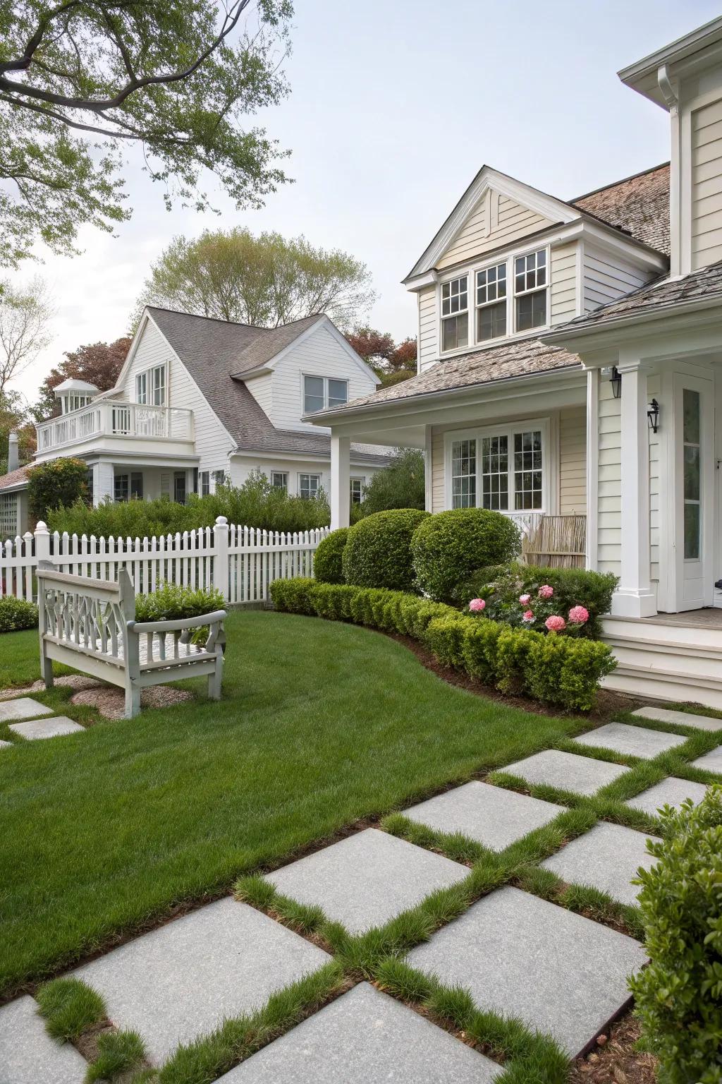 A minimalist approach that highlights the natural beauty of the space.