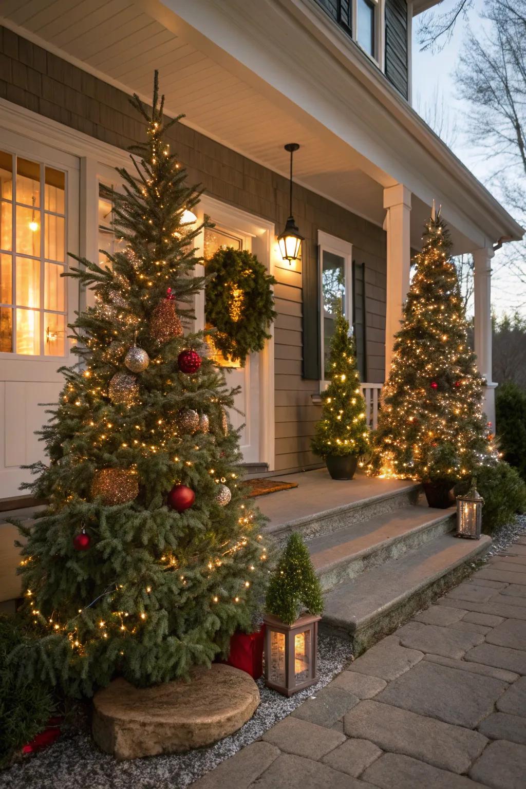 Layering heights adds dimension and intrigue.