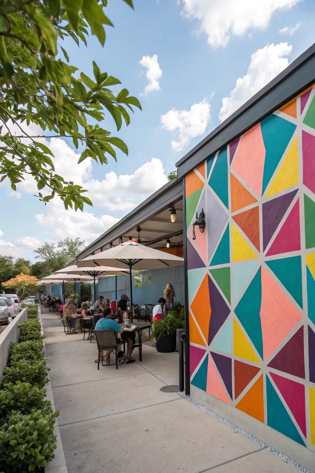 Feature walls add character and Instagram appeal to your space.