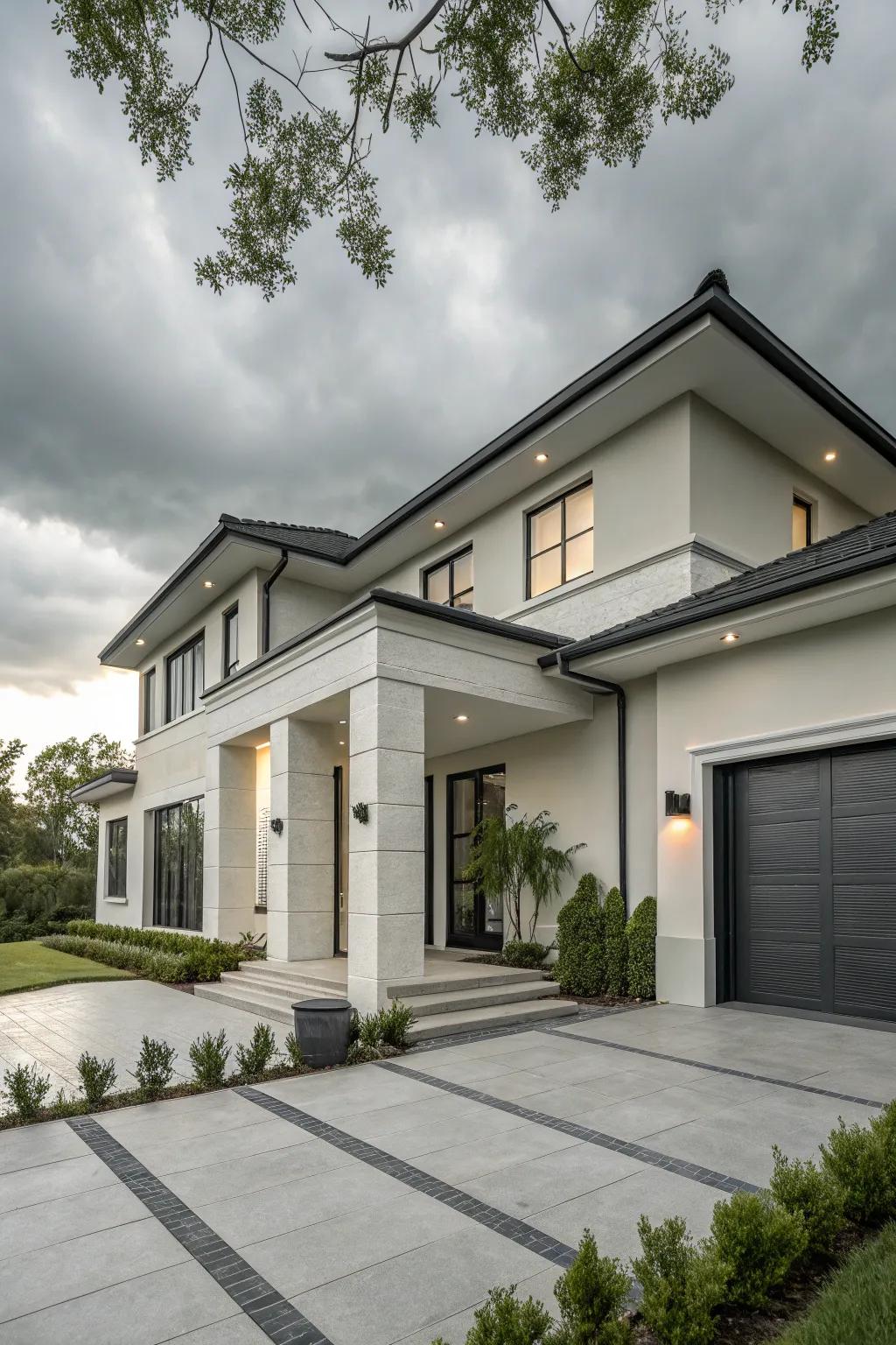 Achieve elegance with a monochromatic color scheme.