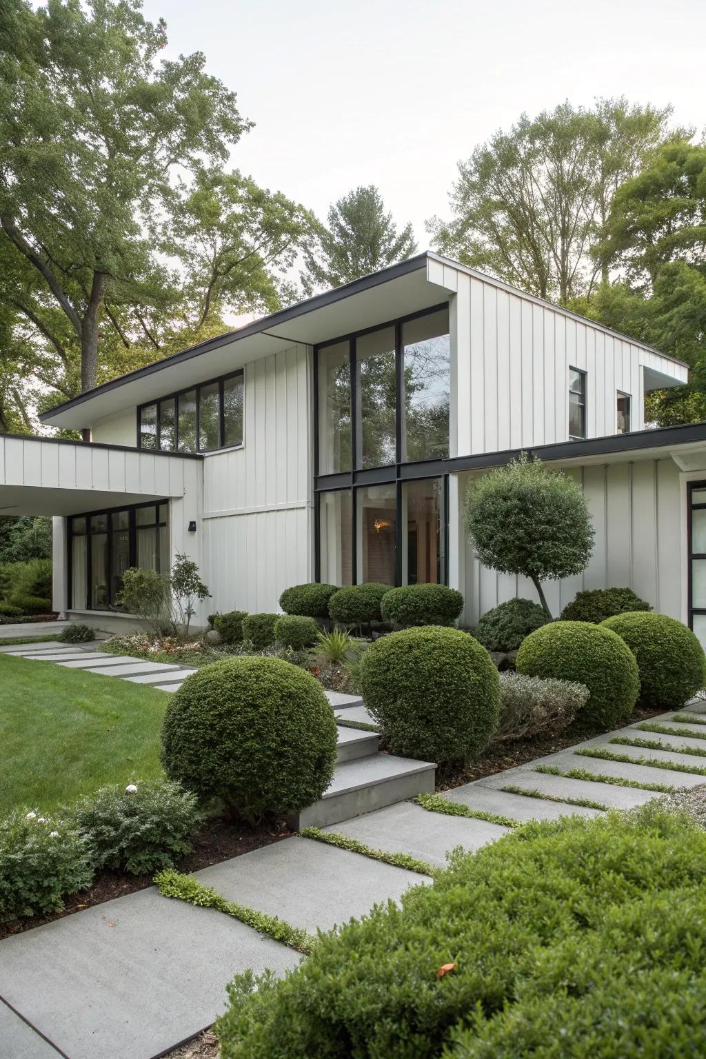 Sleek lines and geometric shapes define mid-century modern elegance.