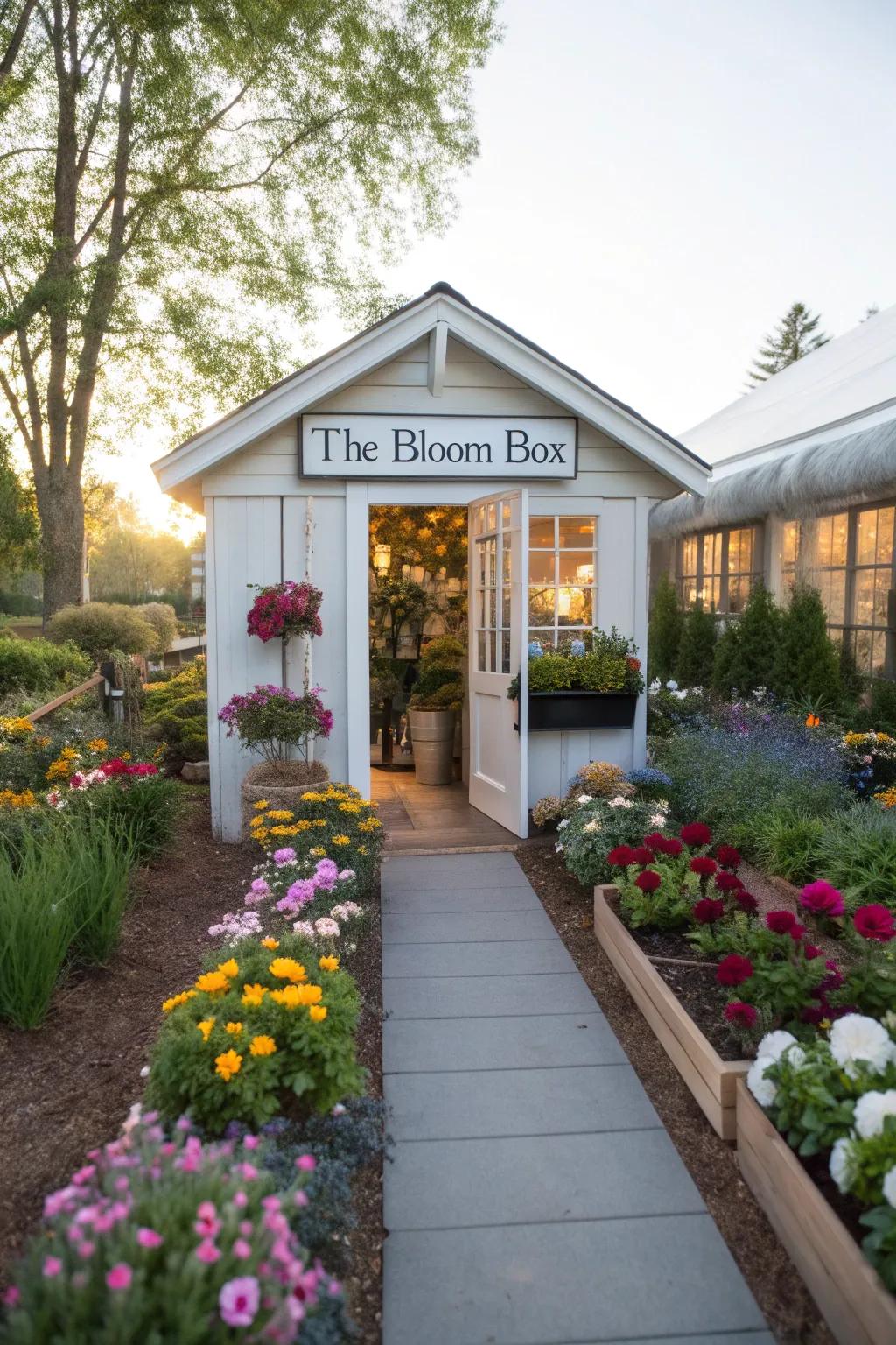 Add a splash of color with a name that celebrates floral beauty.