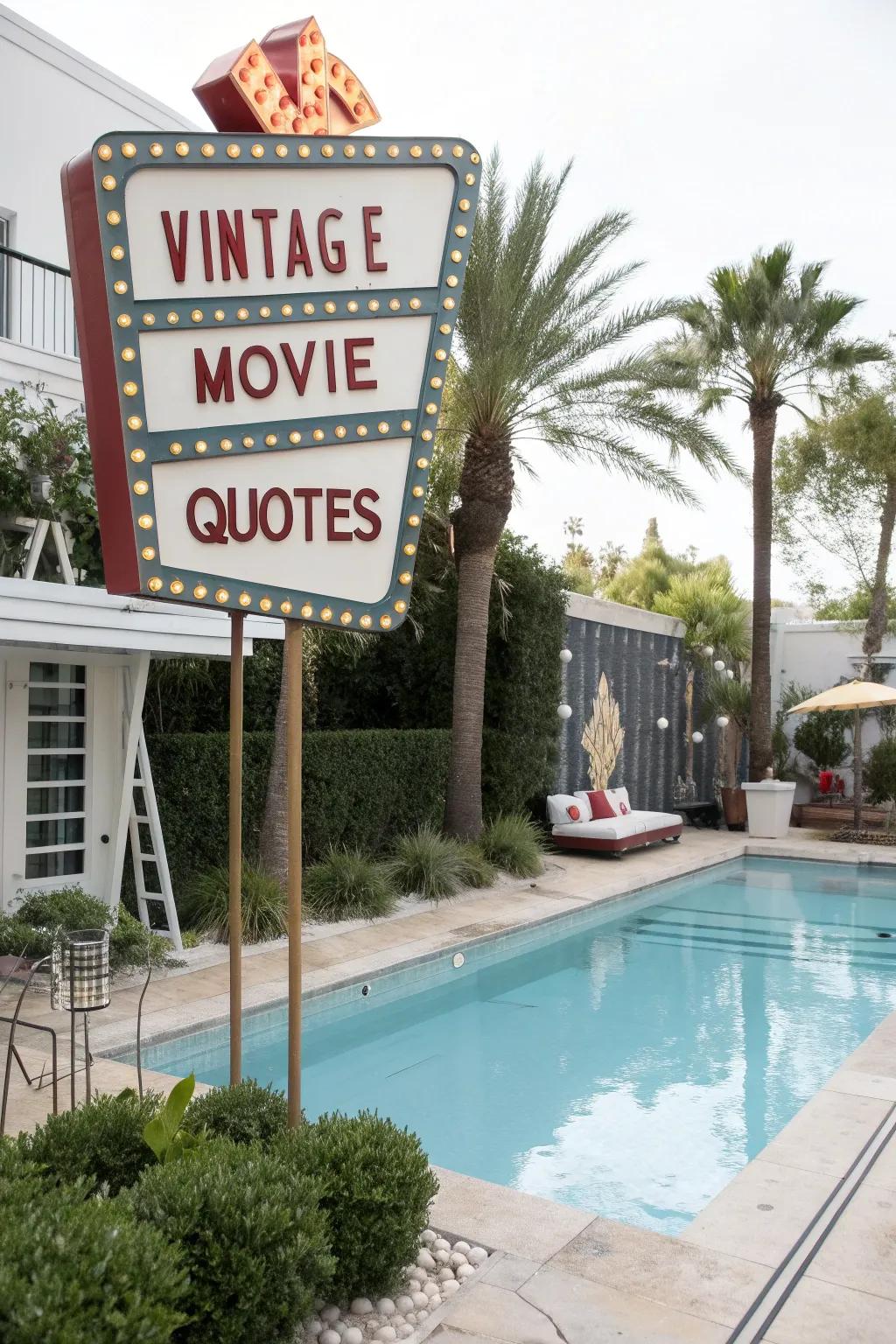 Add cinematic flair with vintage movie themes.