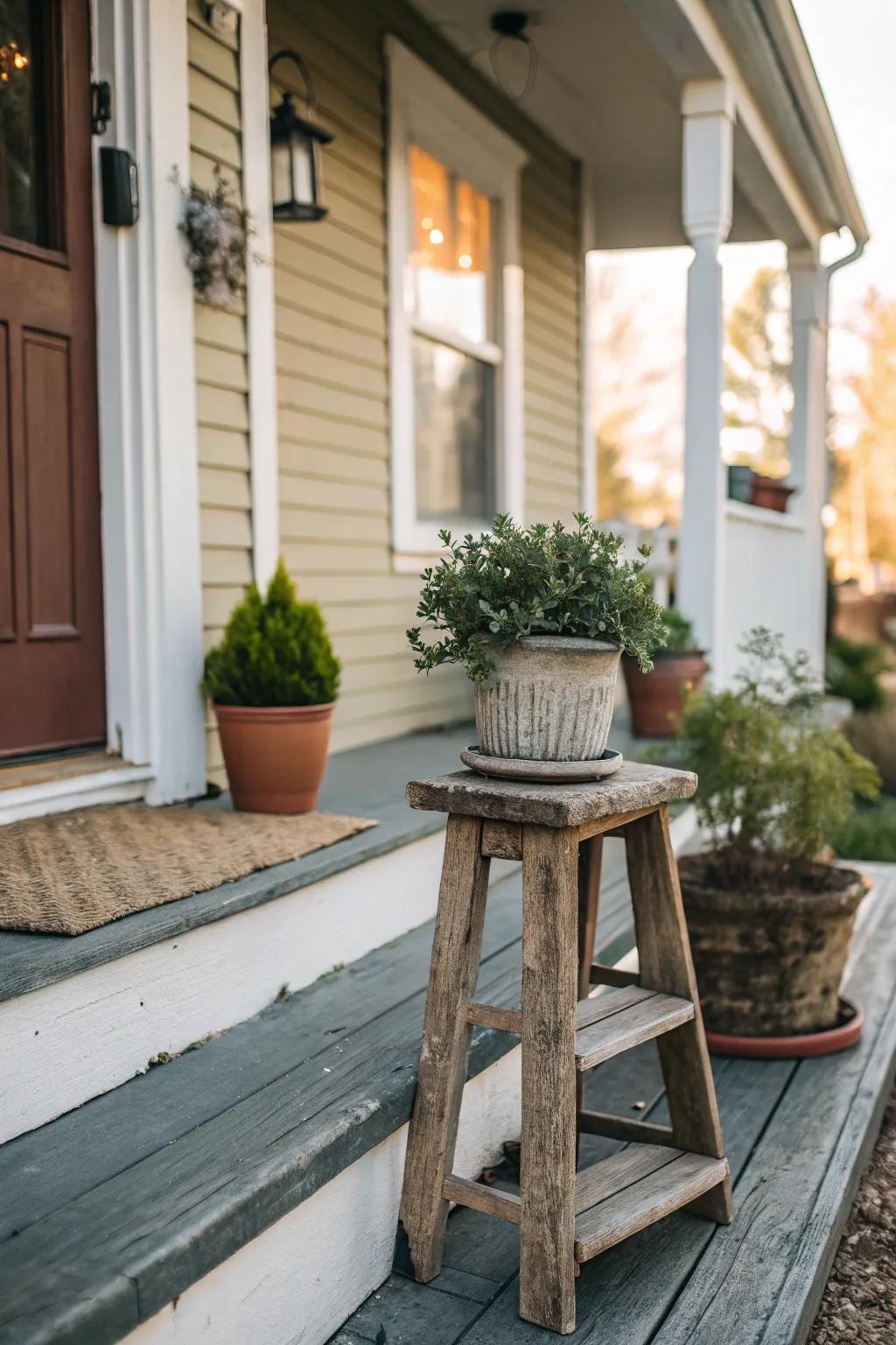 Funky furniture adds personality and function.