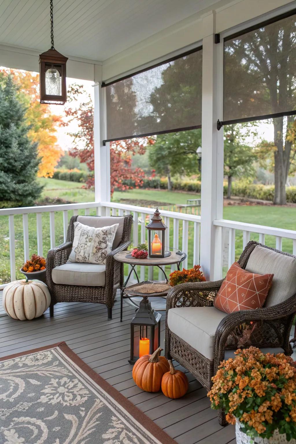 Enjoy your porch in every season.