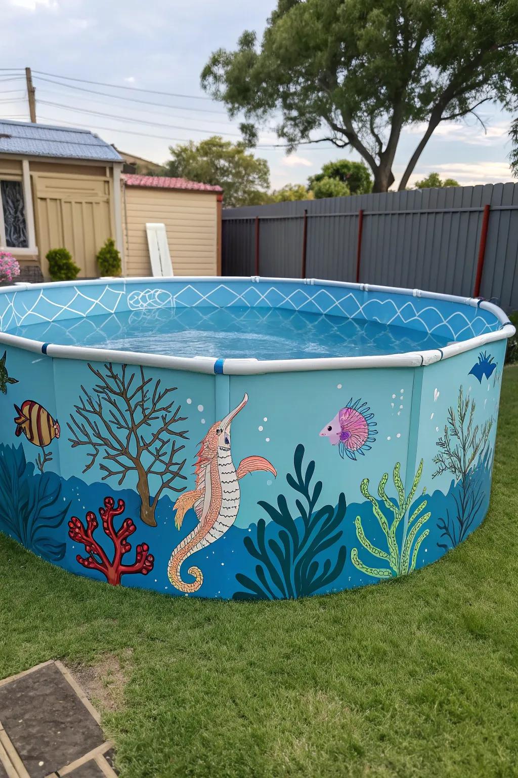 An underwater theme brings a magical ocean world to life.