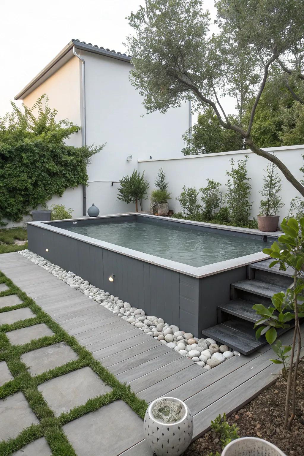 Monochrome tones create a timeless, elegant look.