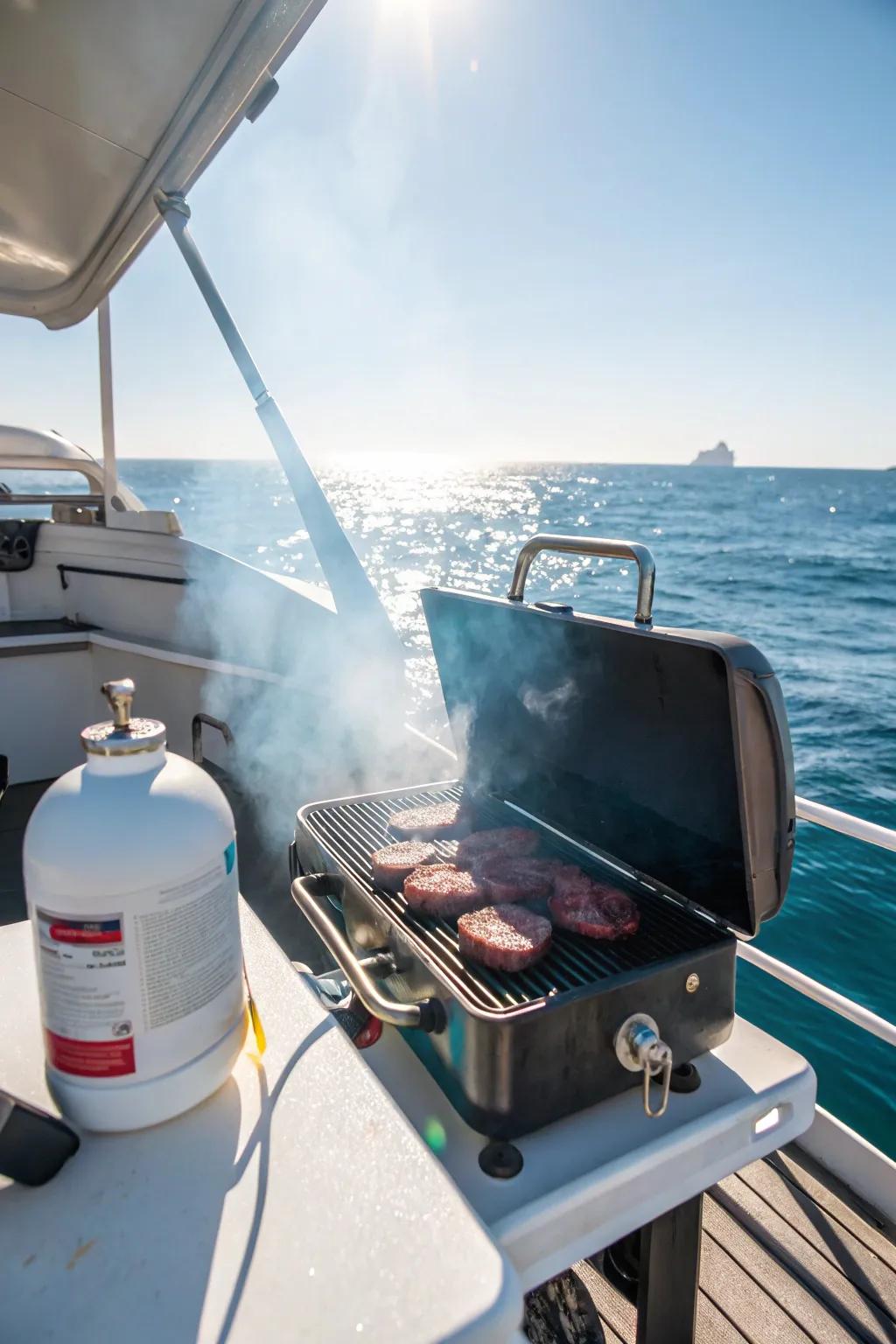 Propane grills offer reliable heat for perfect grilling results.