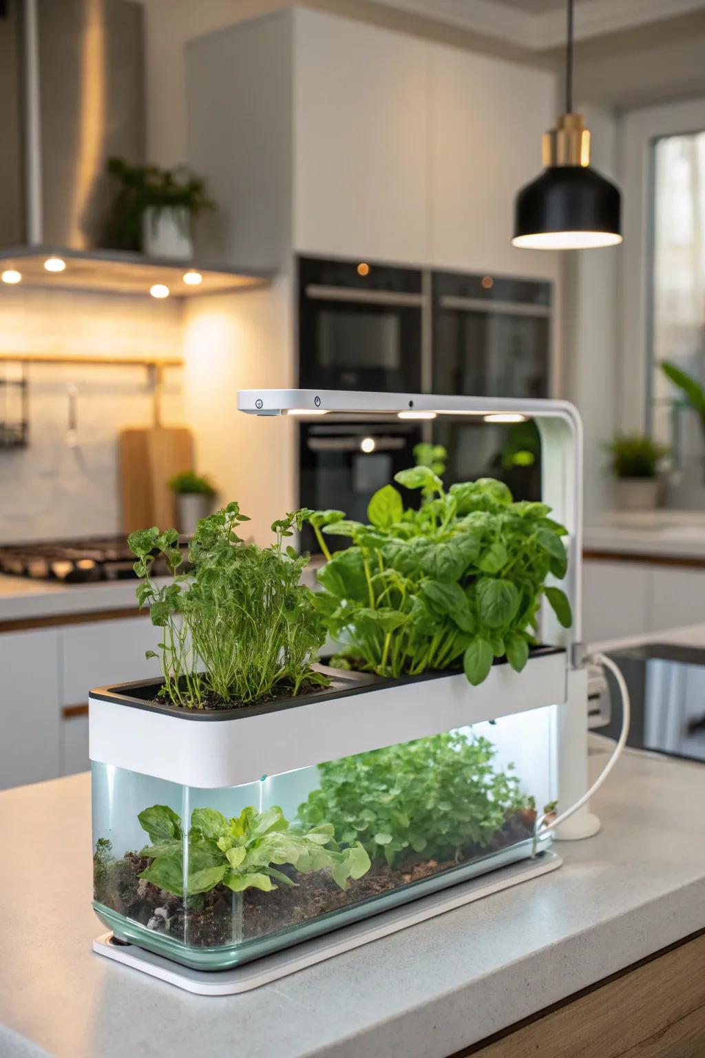 Hydroponics offer a modern, soil-free gardening method.