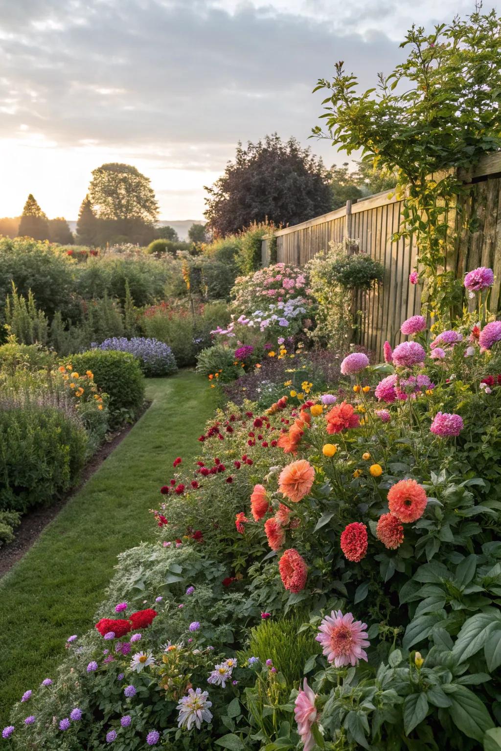 Seasonal blooms providing year-round color and vibrancy.