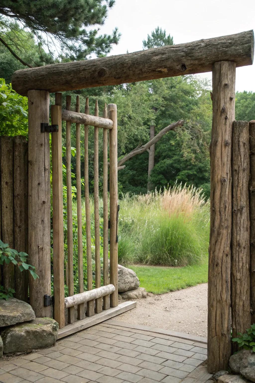 A natural privacy screen that combines beauty with functionality.