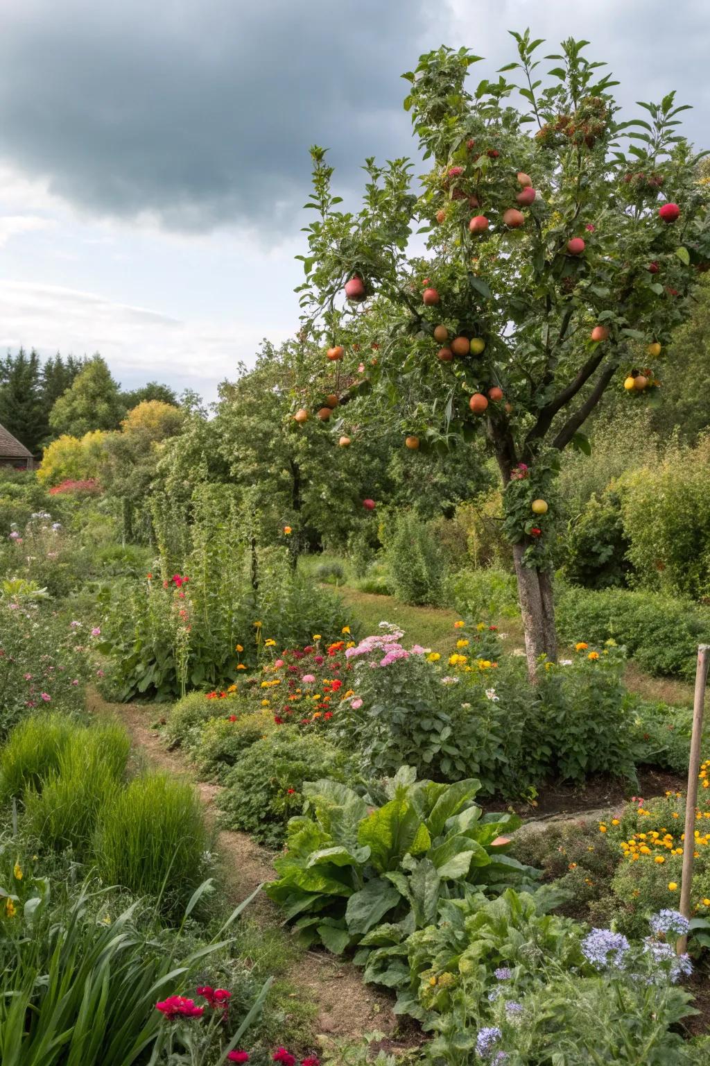 Cultivate a sustainable garden with permaculture principles.