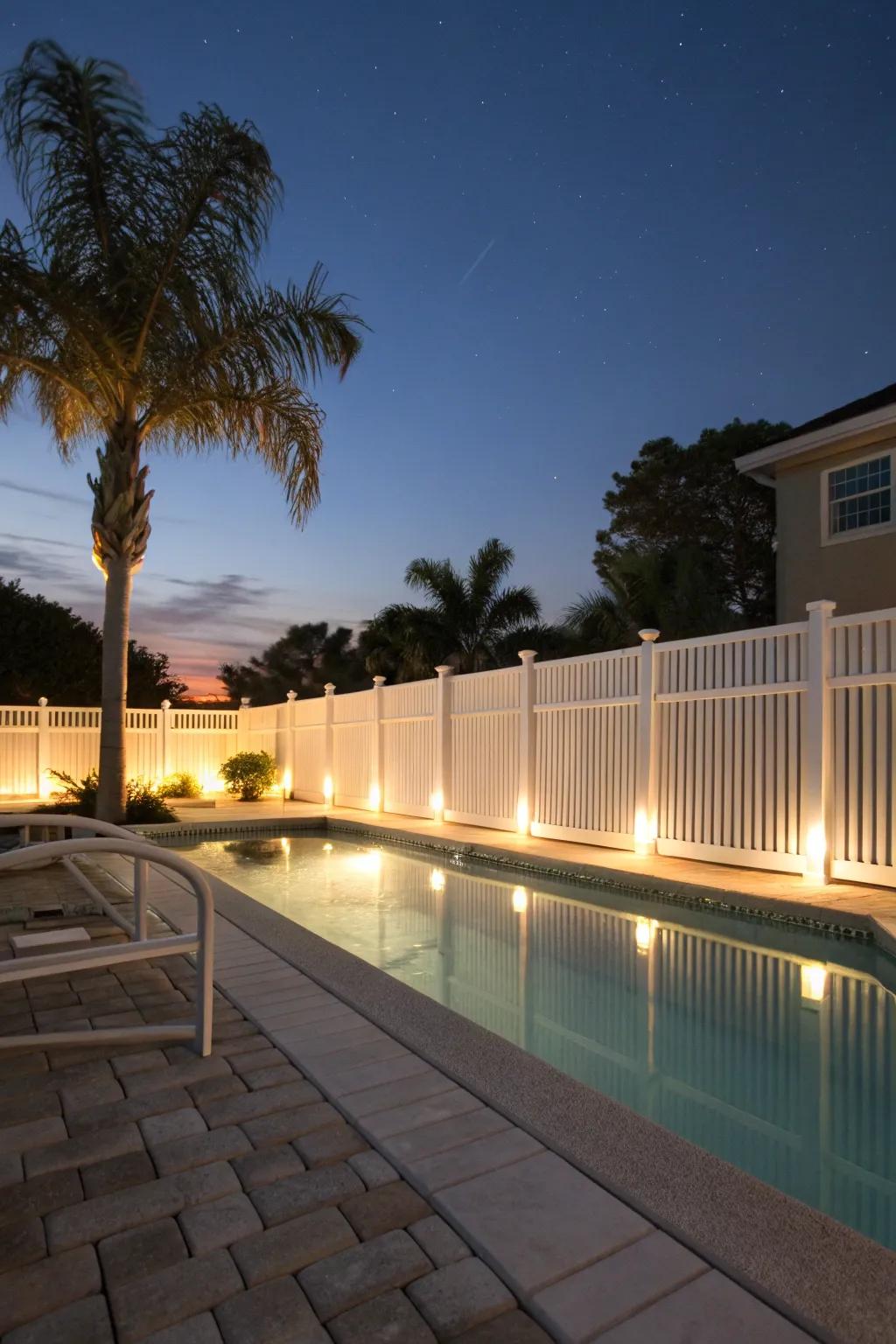 Integrated lighting enhances both style and safety.