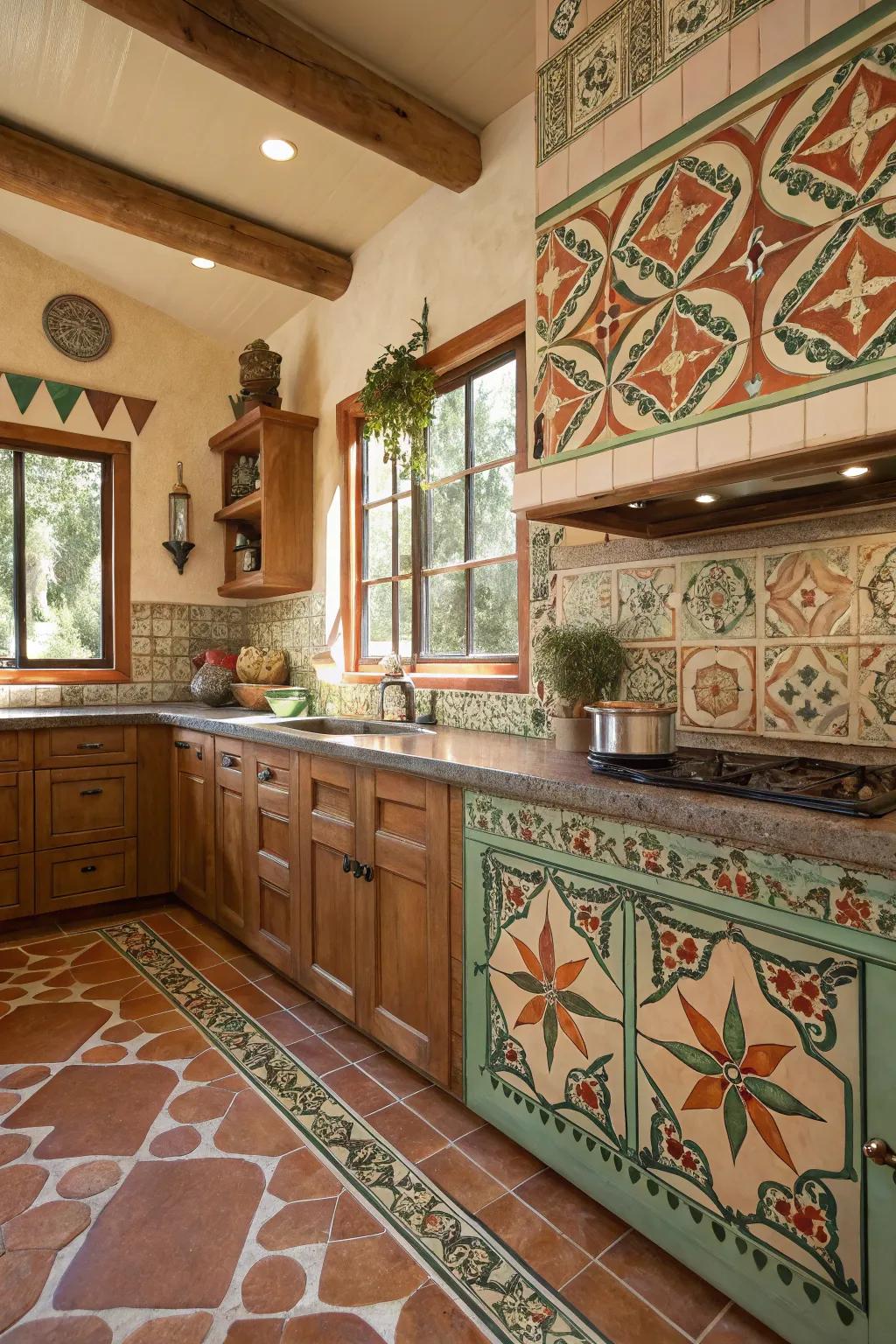 Tiles that tell a story of tradition and style.