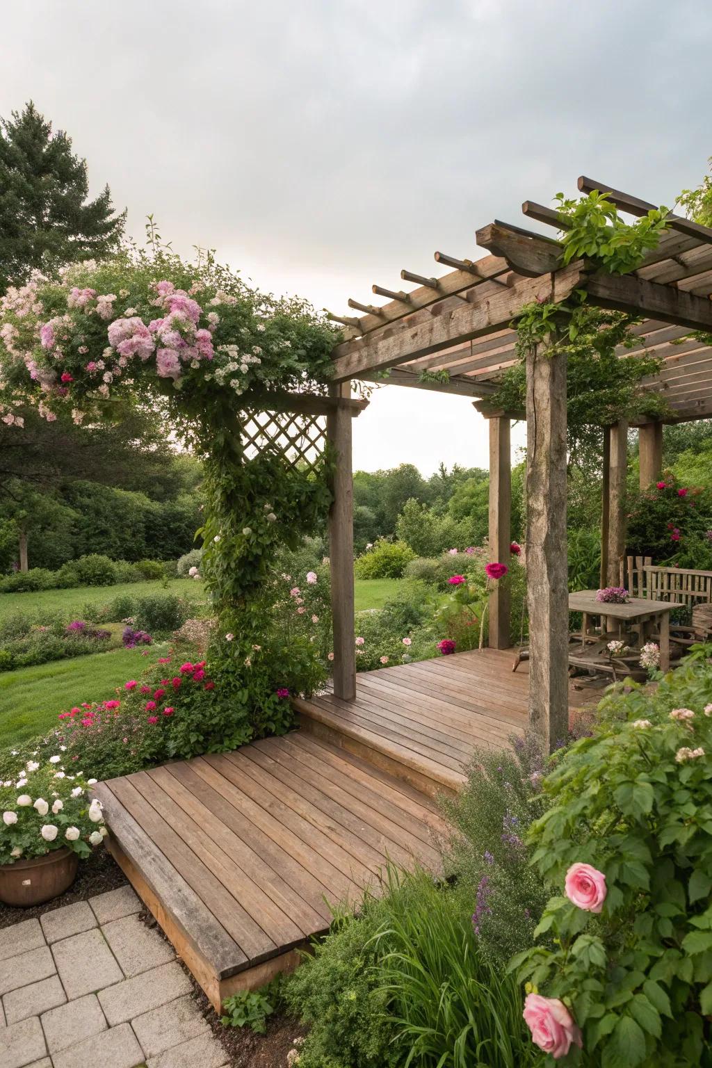 Wooden accents create warmth and a natural connection.