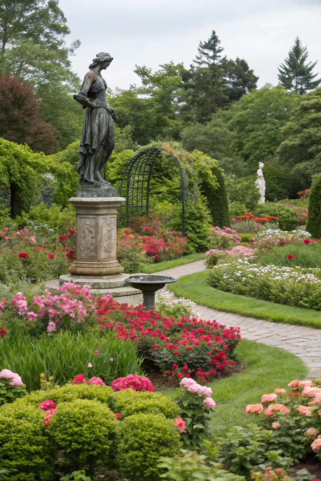 A focal point directs energy and adds visual interest.