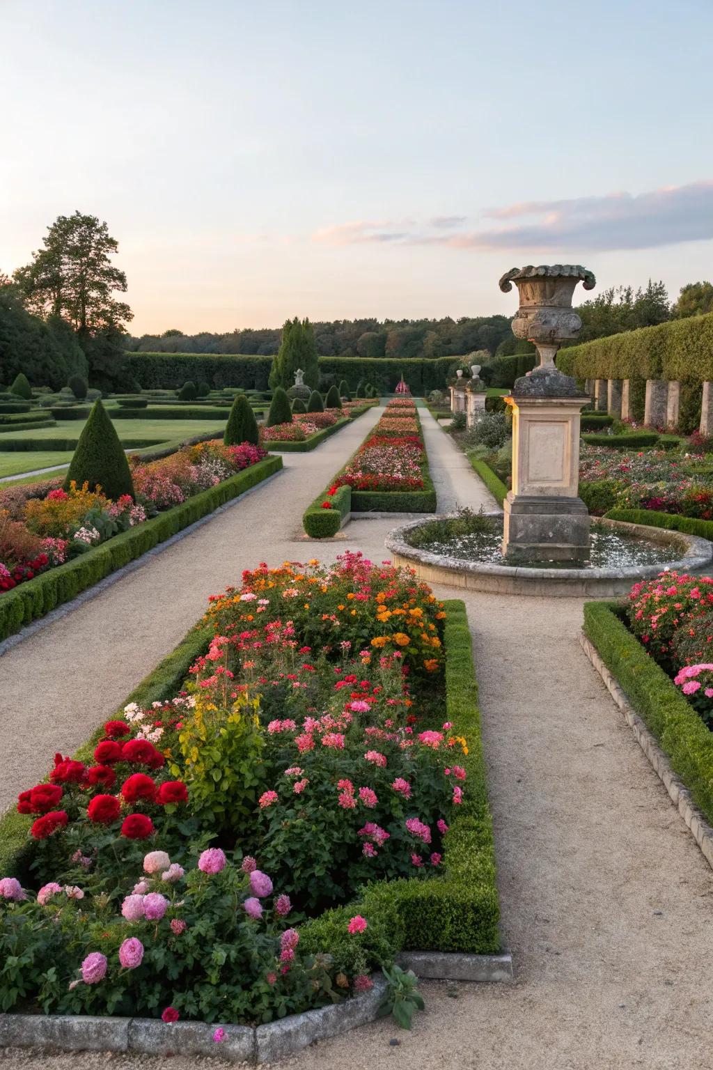 Symmetry in design enhances balance and harmony.