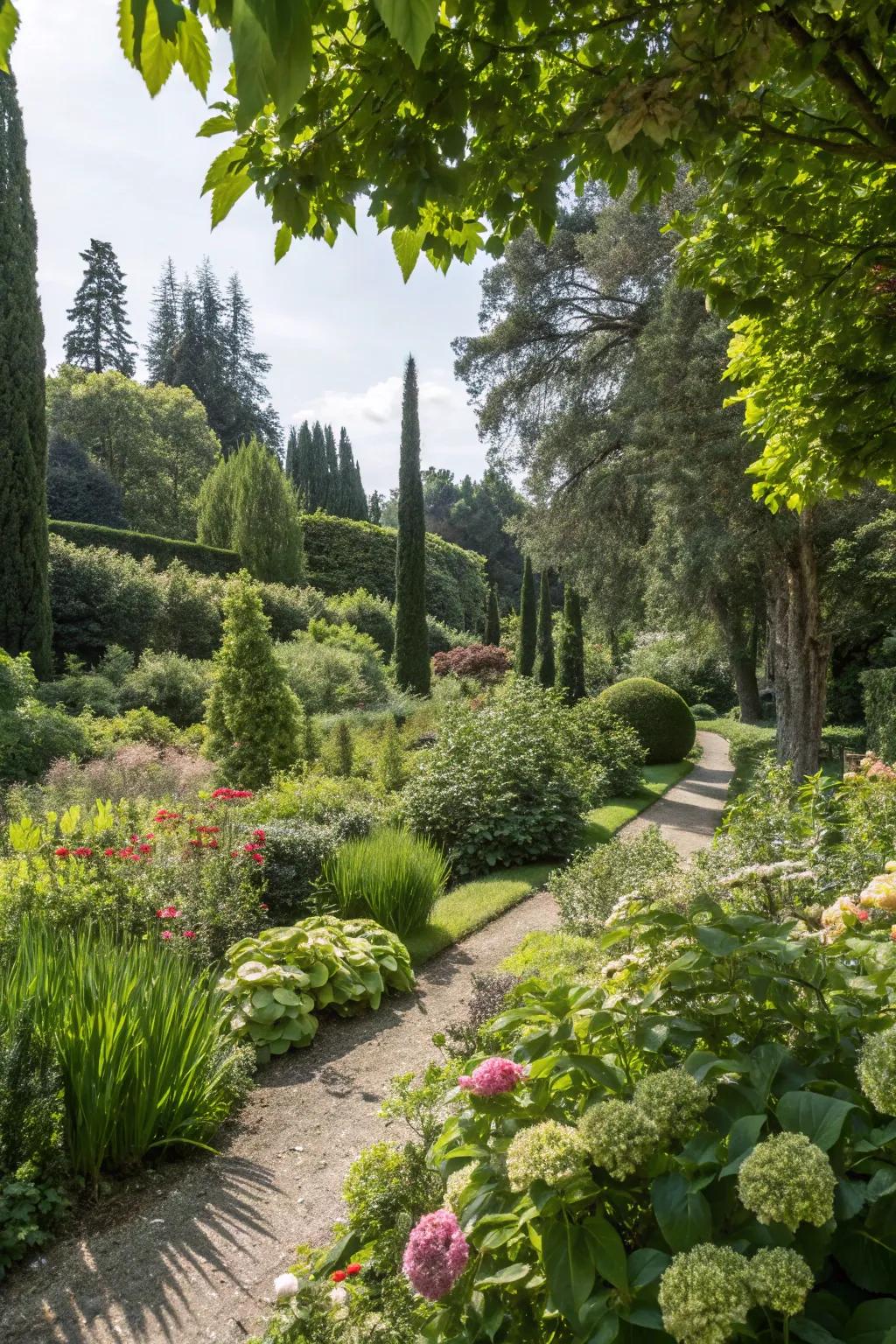 Lush greenery brings life and vibrancy to your outdoor space.