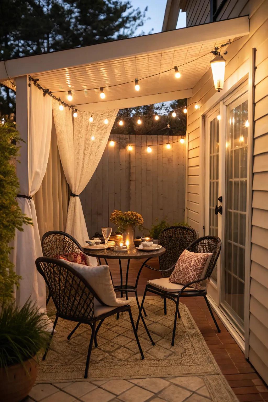 Intimate nooks offer cozy spots for quiet moments.