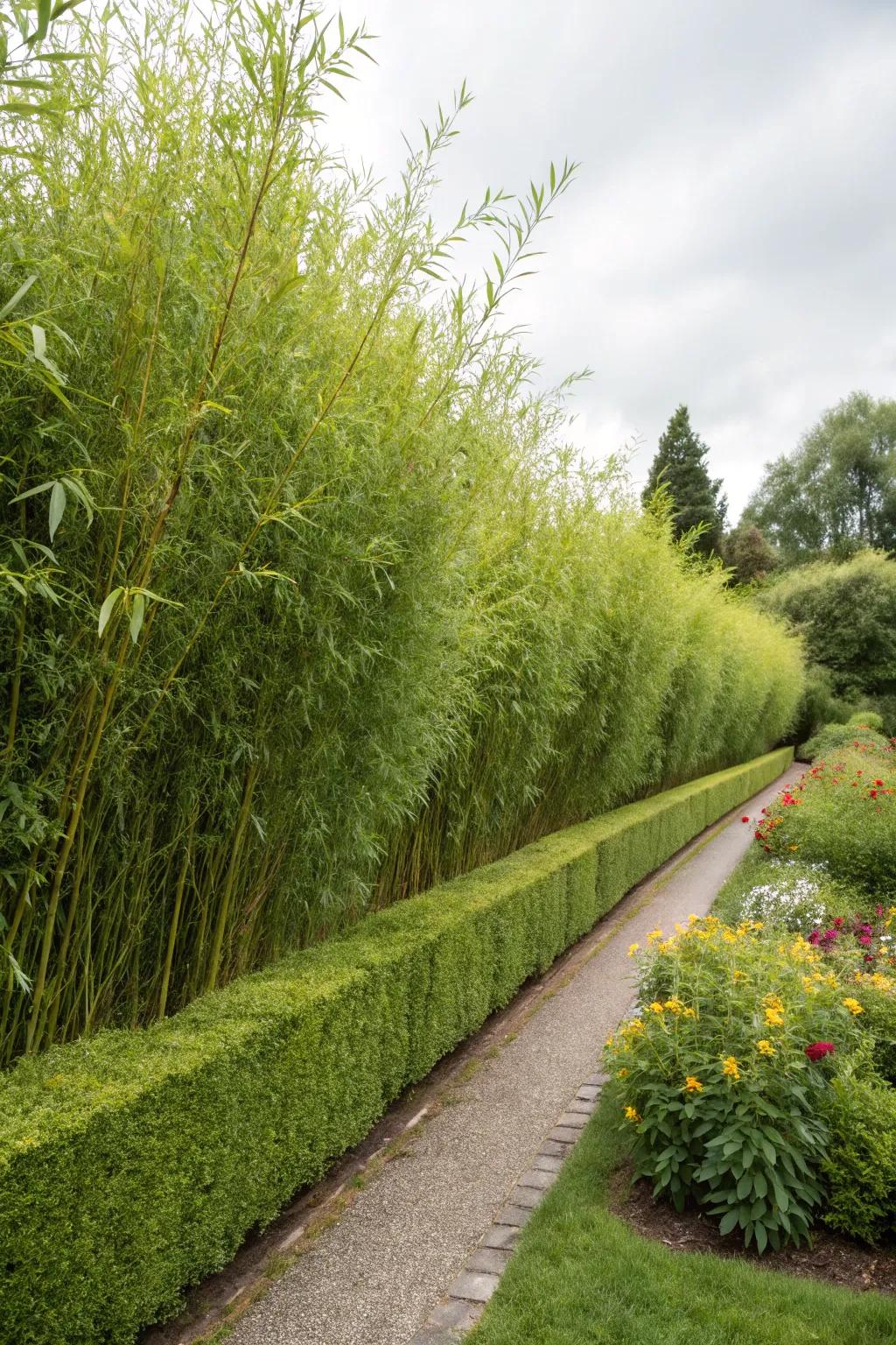 A living willow fedge offers a unique and natural windbreak solution.