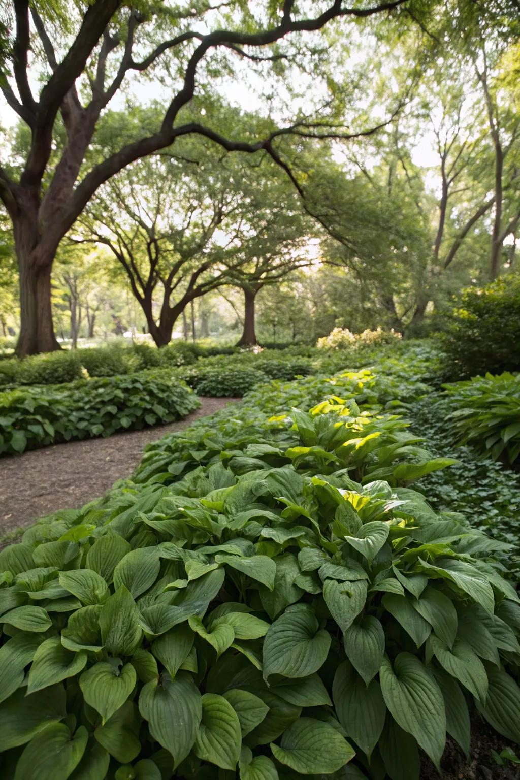 Transforming garden beds with cast iron plant ground cover.