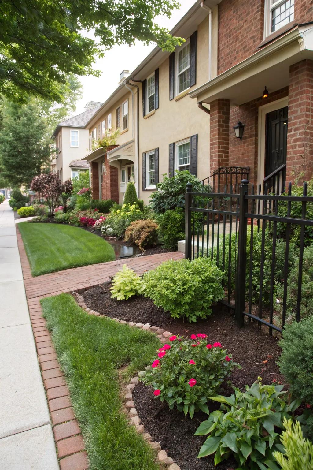 Decorative mulch keeps your garden beds neat and attractive.