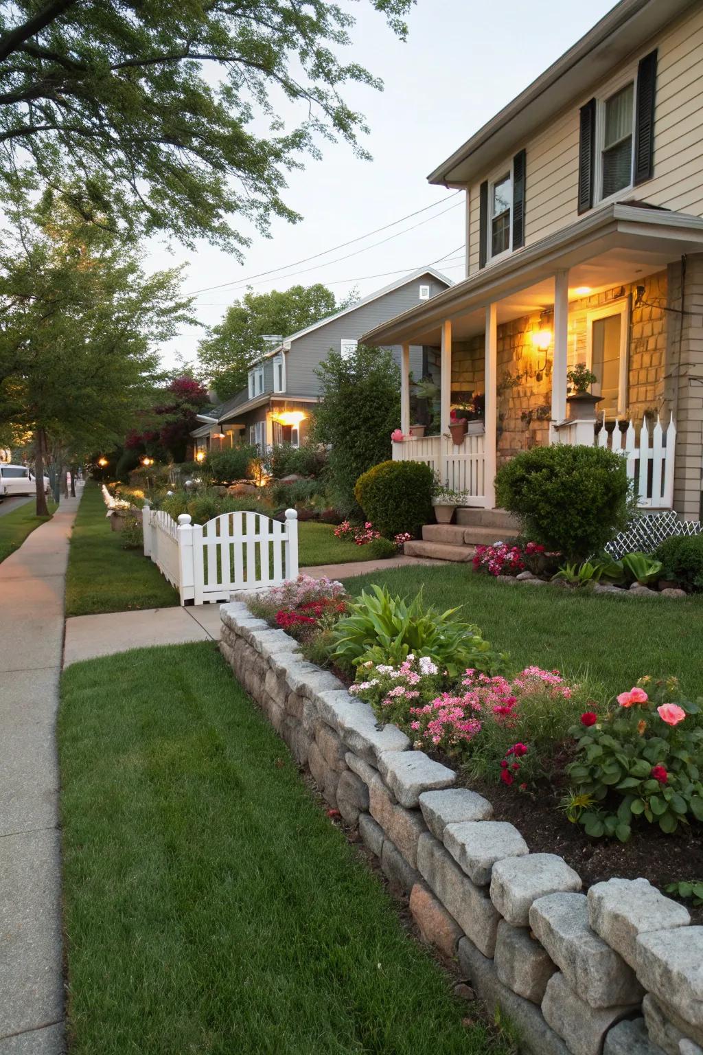 Artful color use creates a vibrant and welcoming atmosphere.