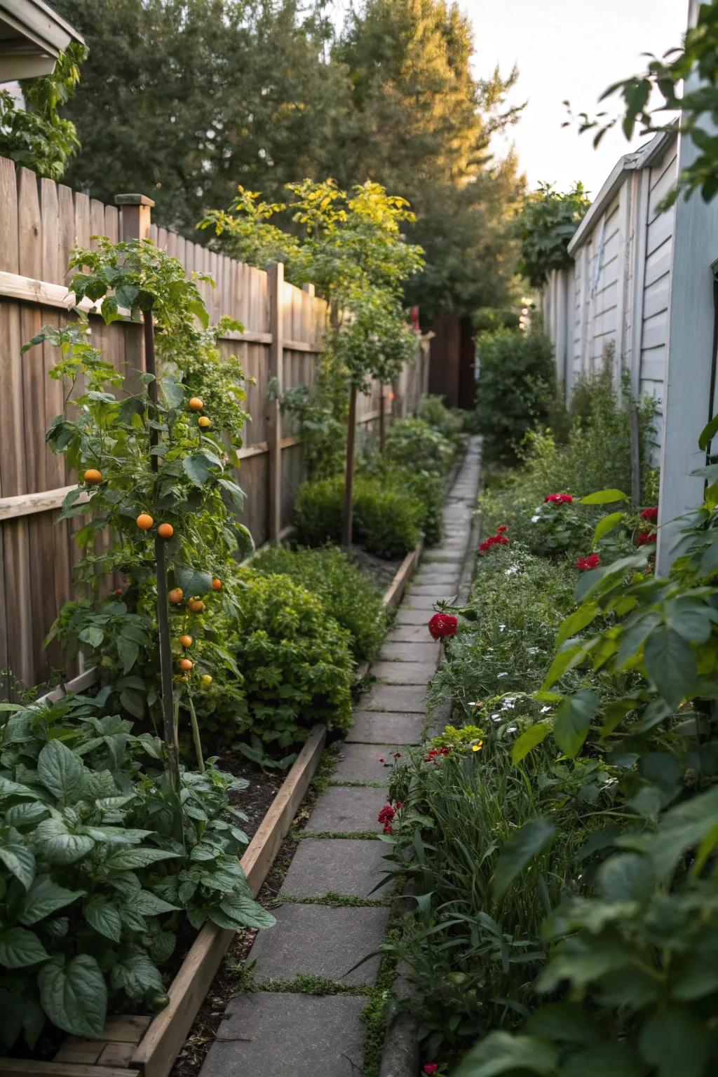 Edible plants combine beauty with practical use.