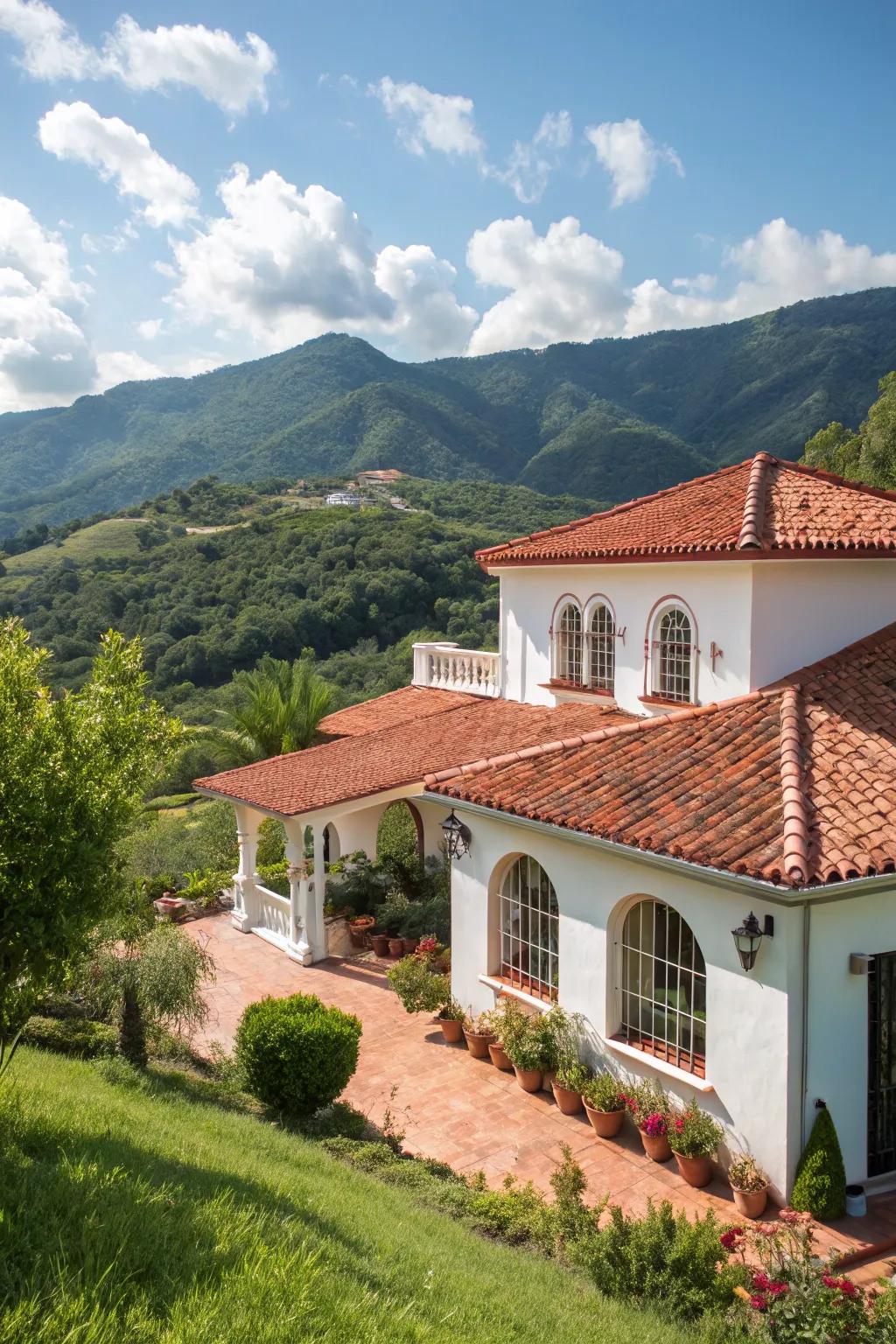 Terracotta tiles: Timeless charm meets affordability.