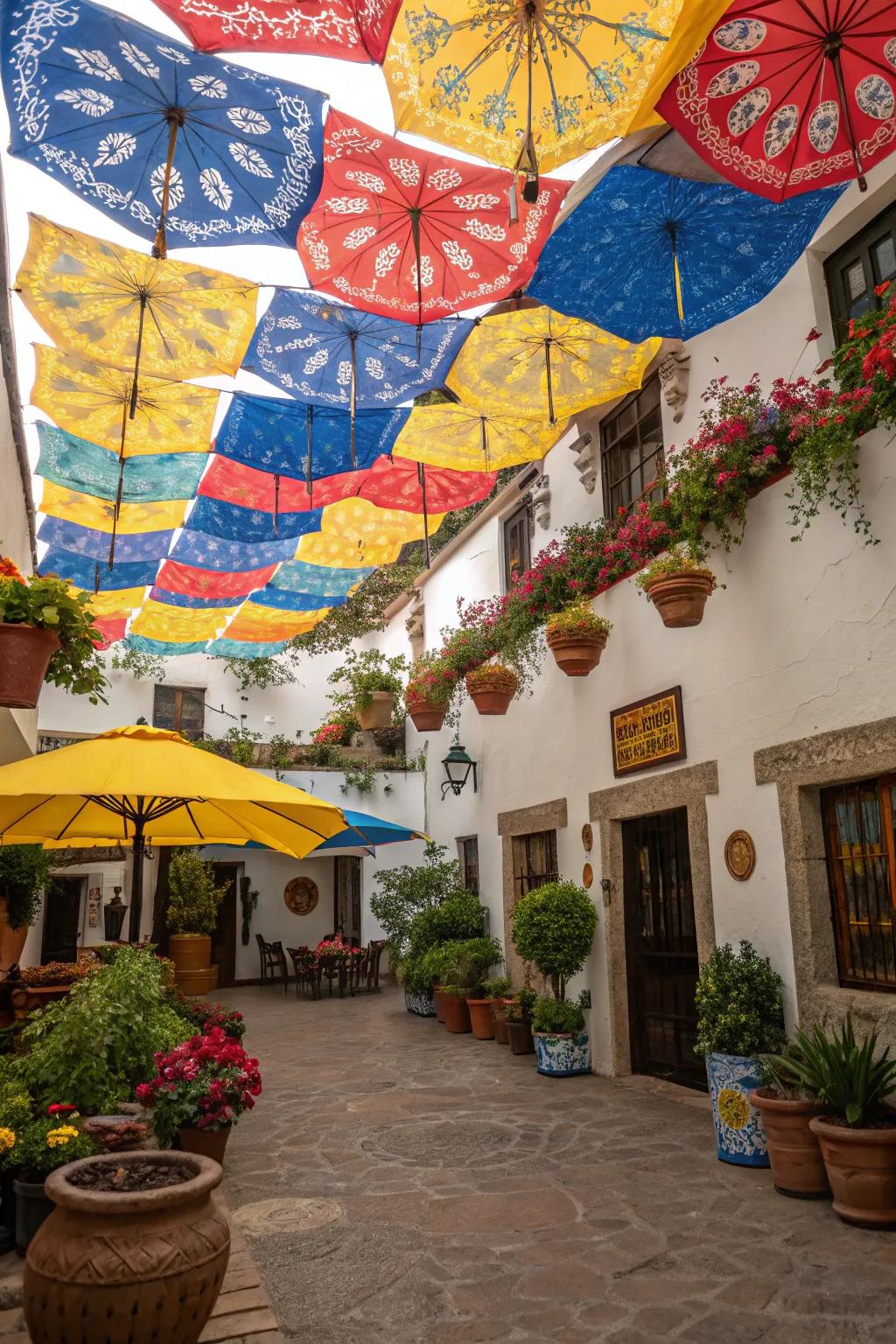 Enjoy comfort with creative shade solutions.