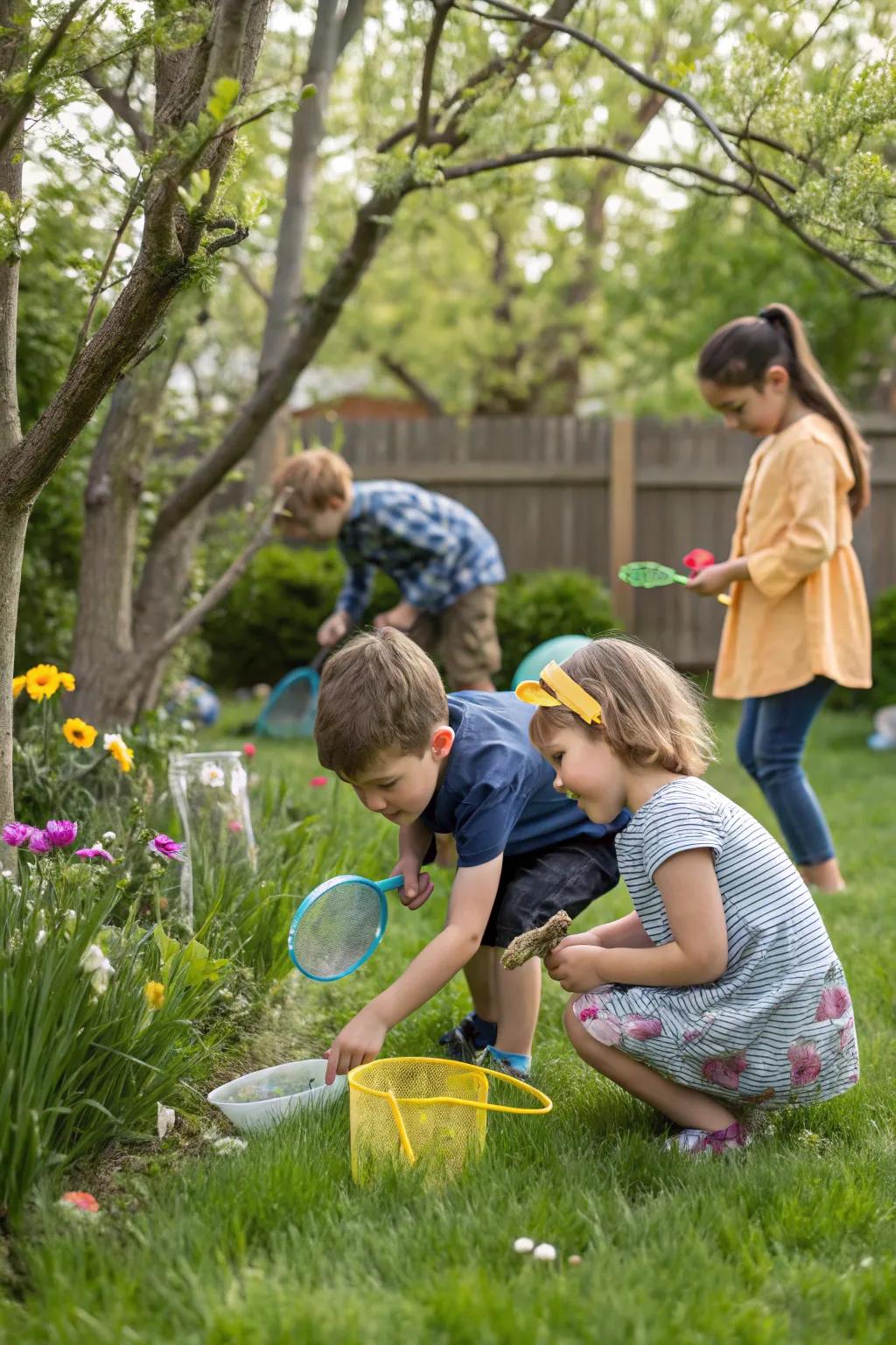 A scavenger hunt brings adventure to your backyard campout.